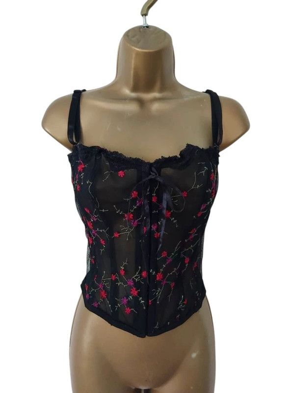 Vintage E-vie vintage top corset 14/16 Size XL / US 12-14 / IT 48-50 - 1 Thumbnail