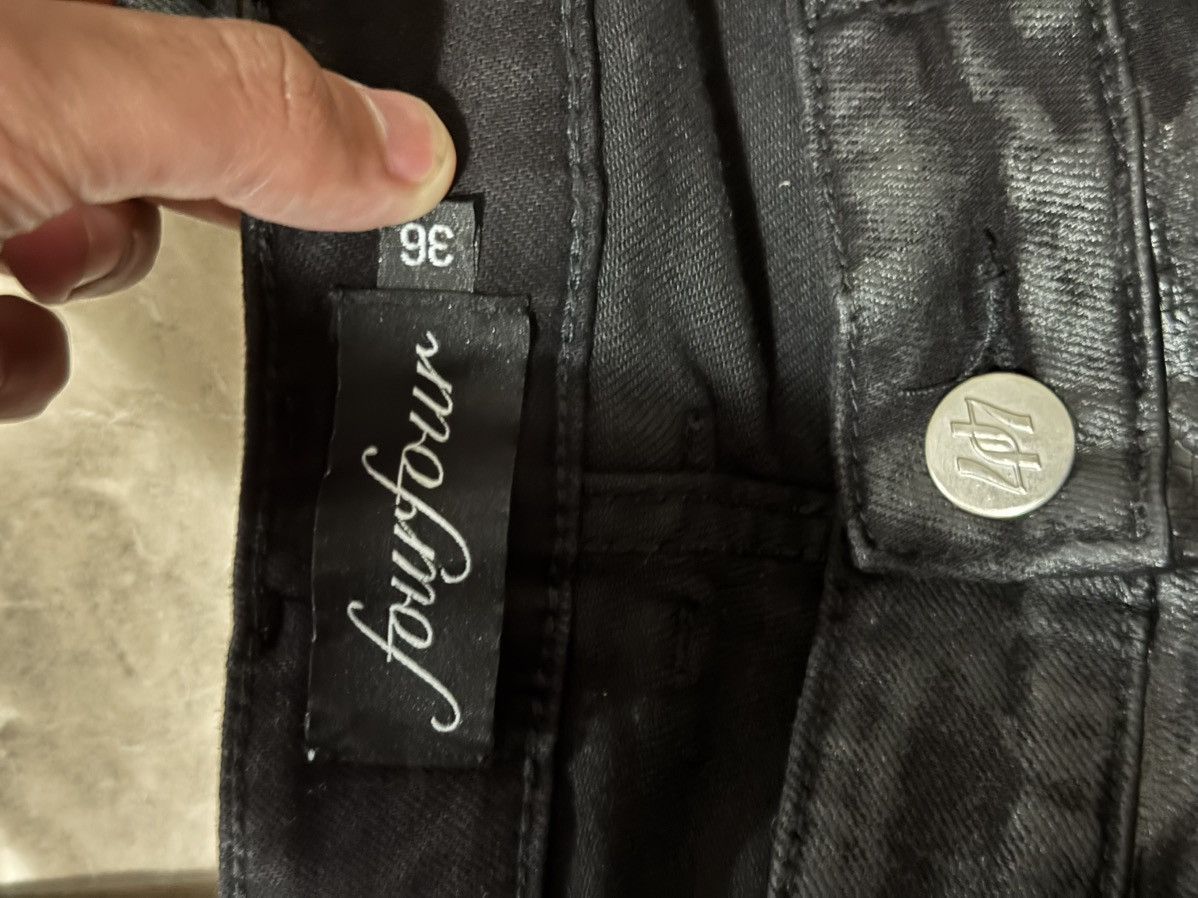 Tornado Mart FourFour Waxed Flared Denim Size US 36 / EU 52 - 4 Thumbnail