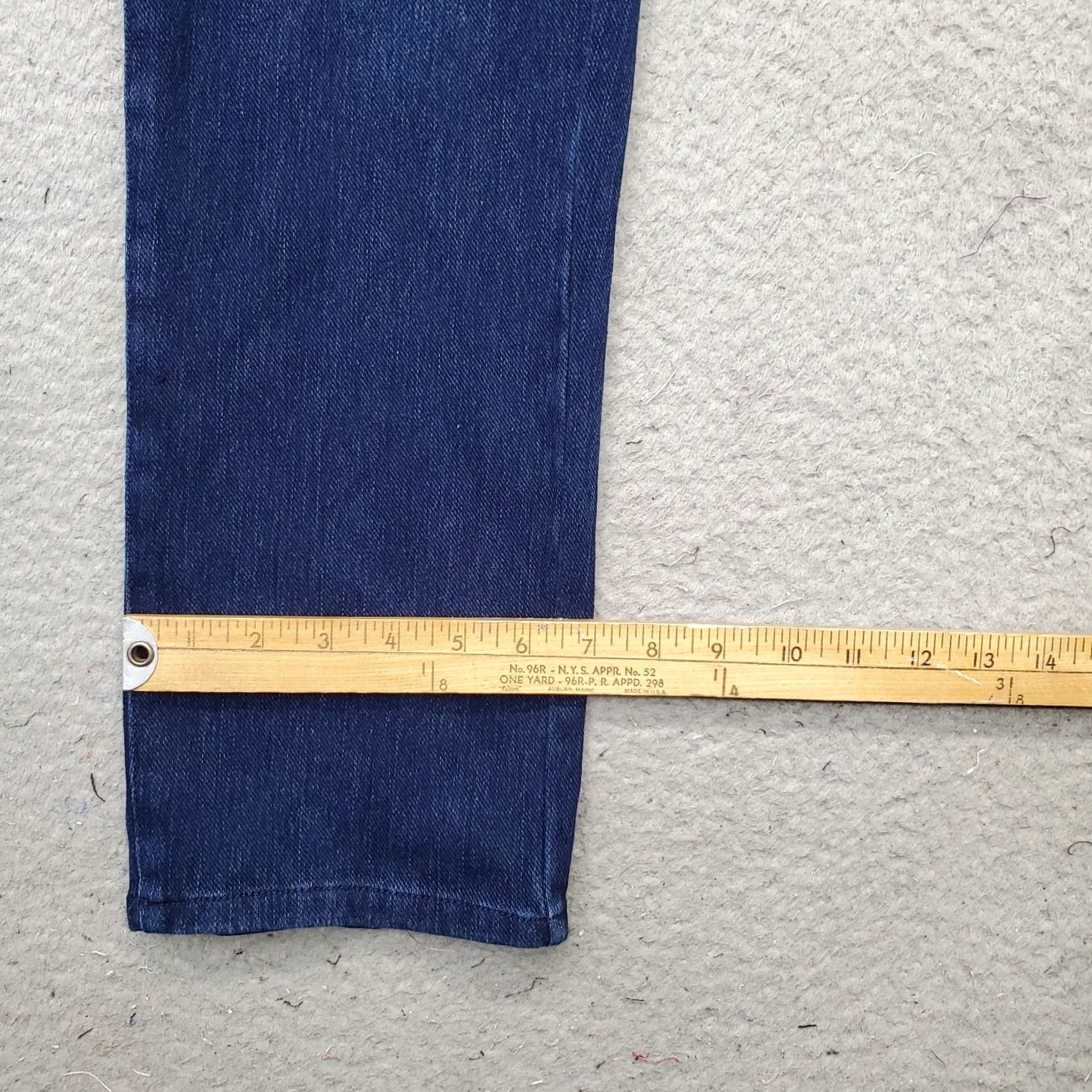 Coldwater Creek Coldwater Creek Jeans Womens Blue Denim Stretch Straight Leg High Waist Pull On Womens Jeans Size 30" / US 8 / IT 44 - 5 Thumbnail