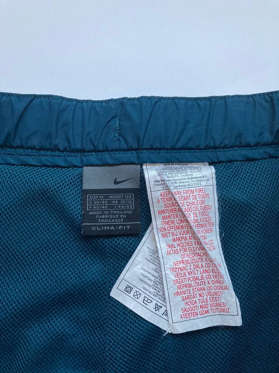 Nike × Vintage Vintage Nike Track Pants Nylon Drill Y2K Style Size US 34 / EU 50 - 9 Thumbnail
