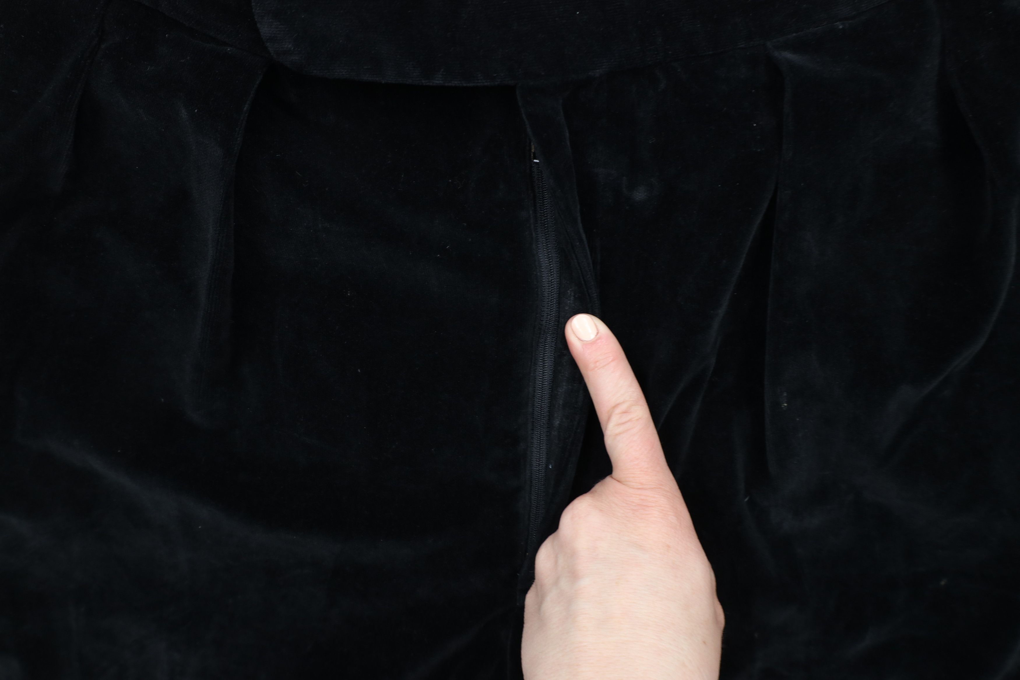 Ralph Lauren × Vintage Vintage 80s 90s Ralph Lauren Wide Leg Velvet Pants USA Size US 34 / EU 50 - 8 Thumbnail