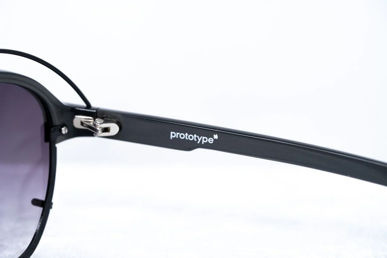 Yohji Yamamoto Yohji Yamamoto Sunglasses Grey and Purple Size ONE SIZE - 5 Thumbnail
