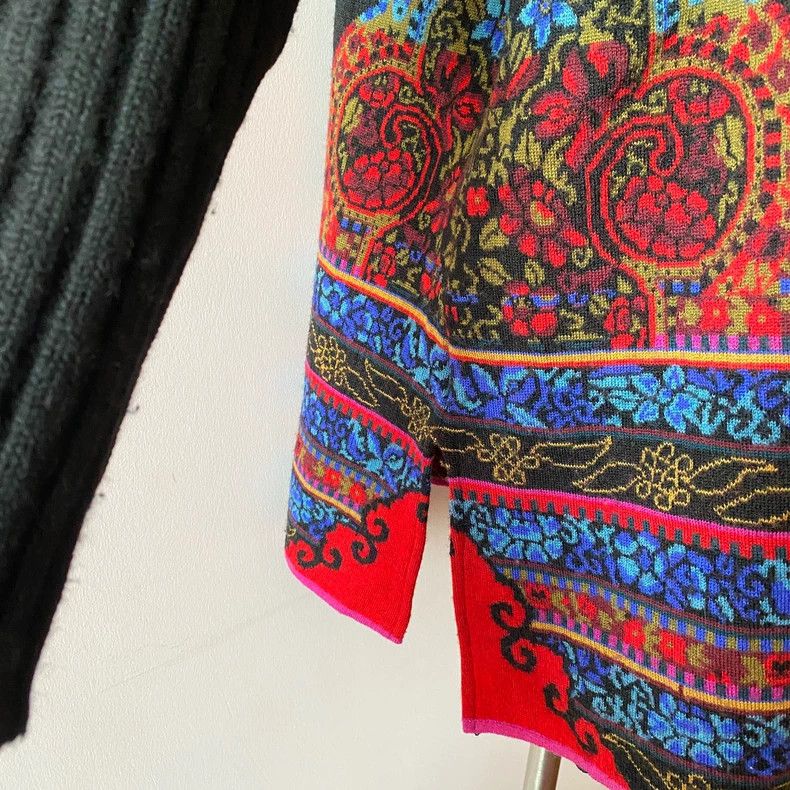 Kenzo KENZO Vintage retro ethnic pattern Chinese slanted collar Size M / US 6-8 / IT 42-44 - 5 Thumbnail