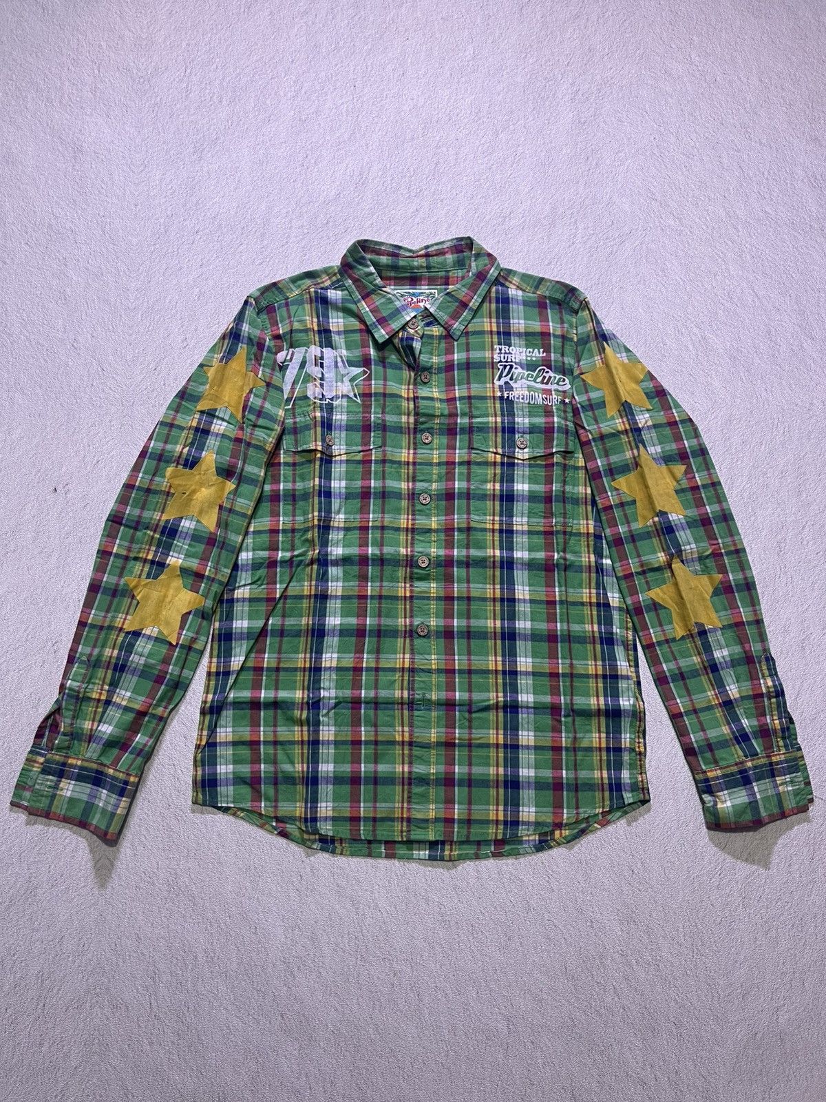 Hysteric Glamour Y2K PIPETINE long sleeve shirt Size US M / EU 48-50 / 2 - 4 Thumbnail