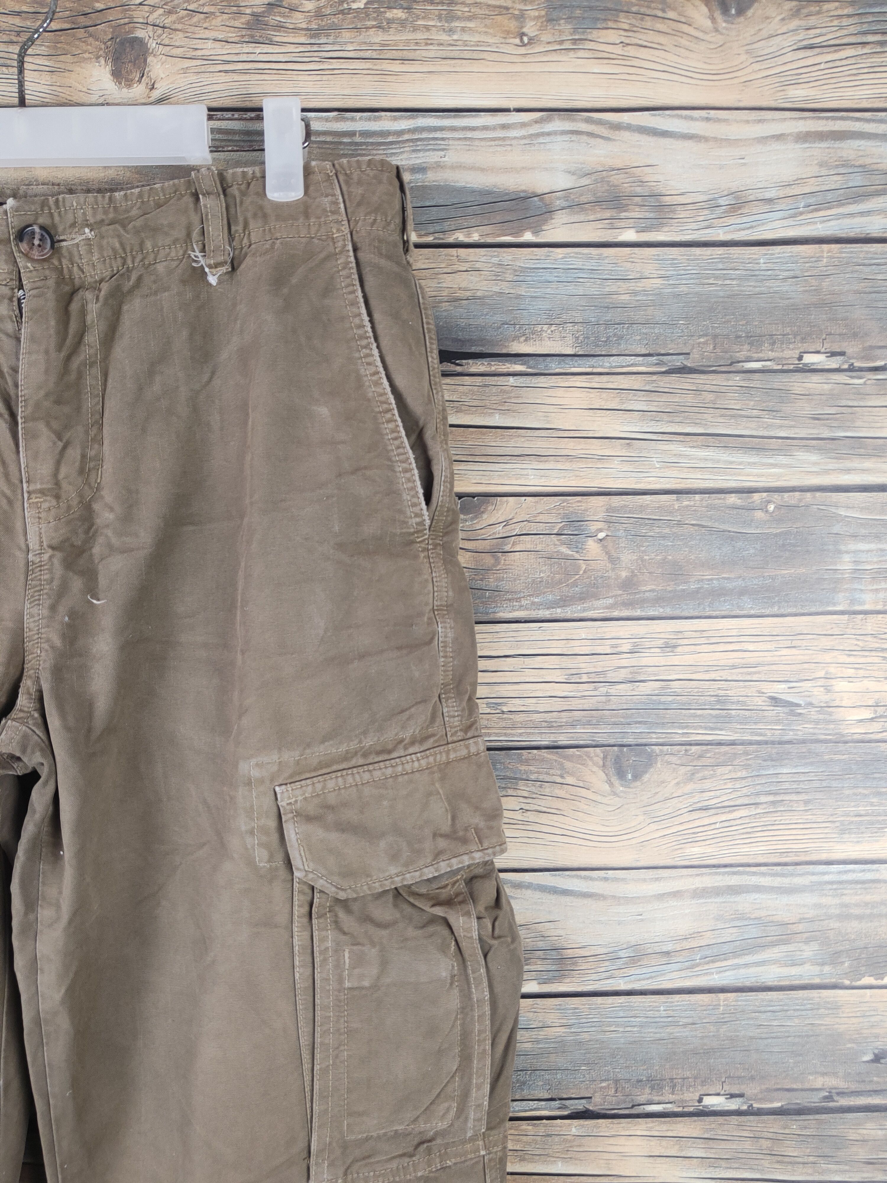 Tommy Hilfiger DL Tommy Hilfiger Brown Multipocket Cargo Pants #46-005 Size US 32 / EU 48 - 5 Thumbnail
