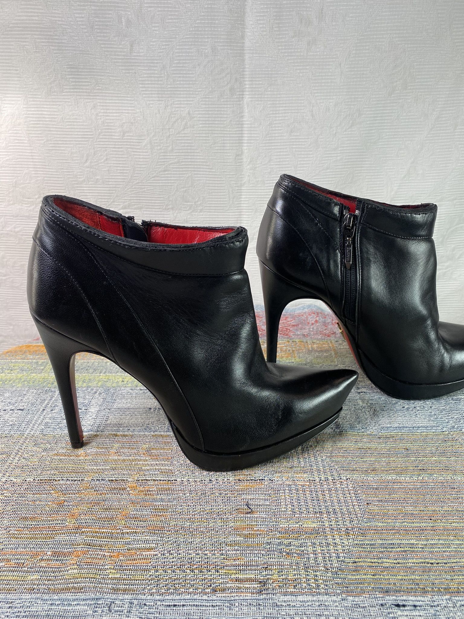 Other Cesare Paciotti Black Leather Ankle Boots EU 39.5 US 9.5 Size US 9.5 / IT 39.5 - 9 Thumbnail