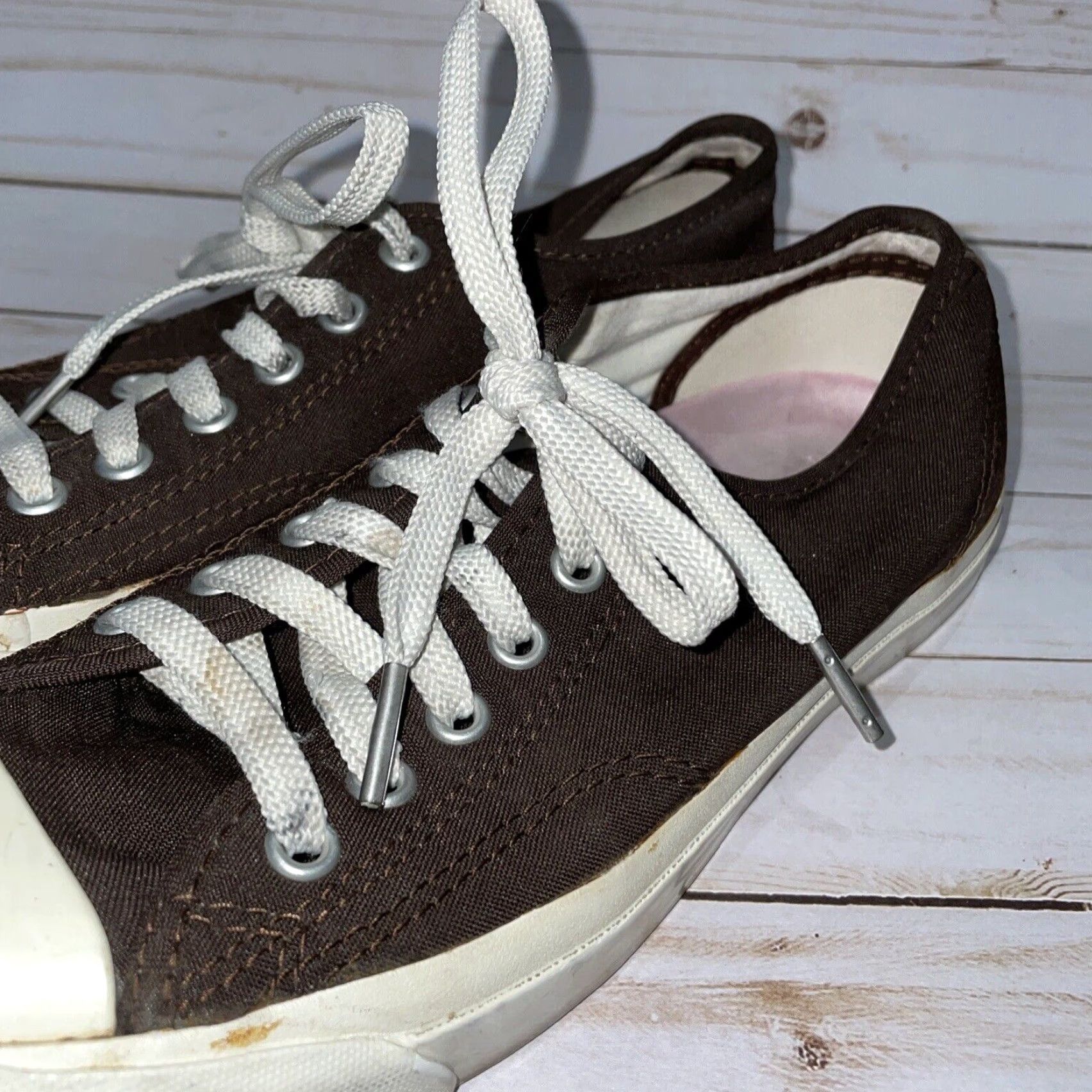 Converse Converse Converse Jack Purcell brown casual sneakers Womens Size 7 Size US 7 / IT 37 - 3 Thumbnail