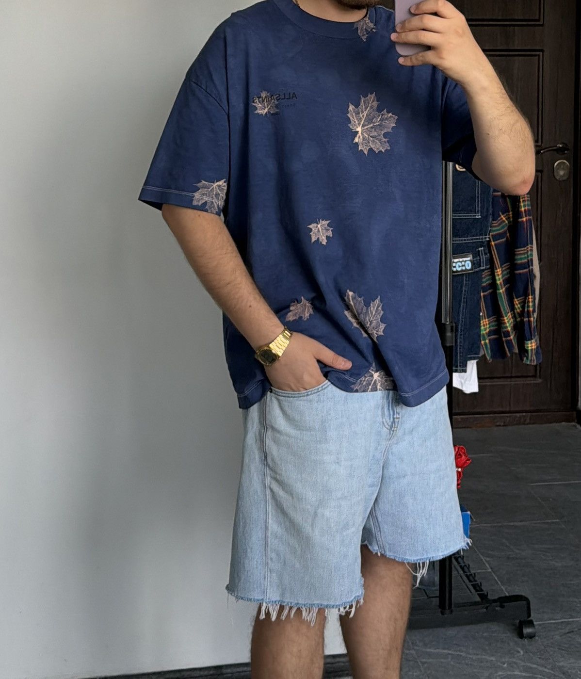 Allsaints Vintage shirt Allsaints london tee big logo large custom Size US L / EU 52-54 / 3 - 1 Thumbnail