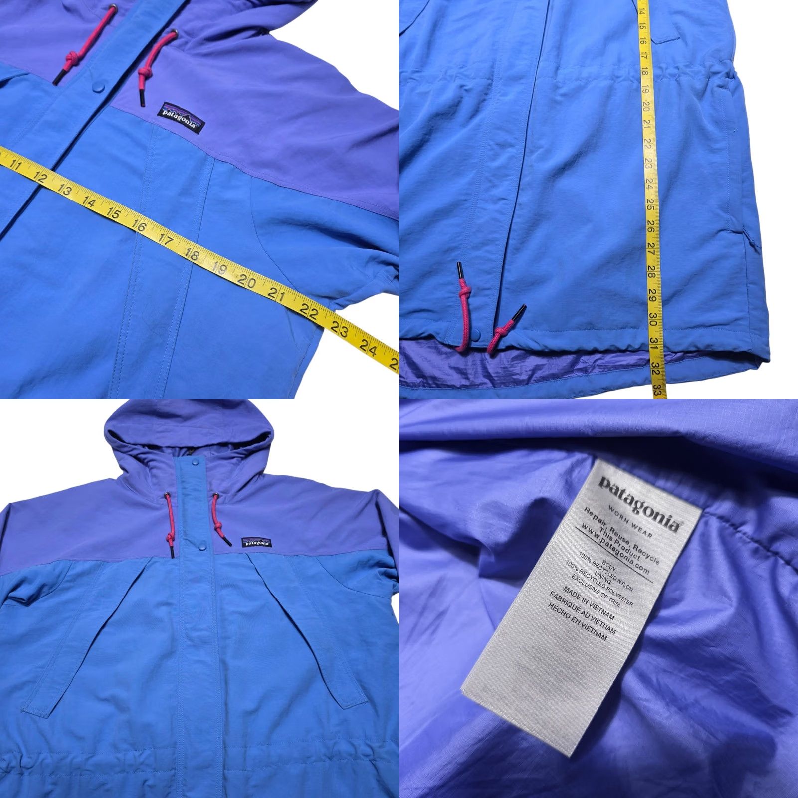 Patagonia Patagonia Skyforest Parka Coat Large Blue Purple Hooded Lined Jacket Women's Size L / US 10 / IT 46 - 8 Thumbnail