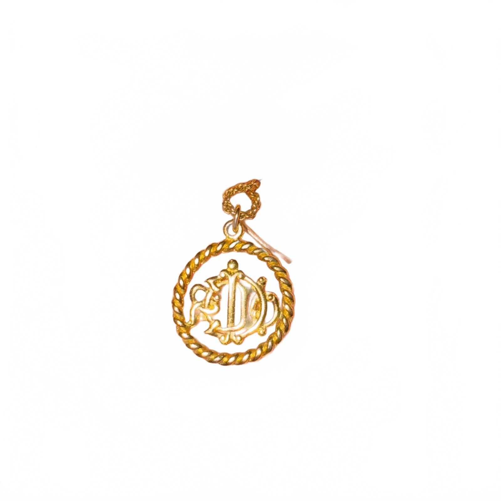 Christian Dior Monsieur Christian Dior Vintage Gold Plated Necklace Size ONE SIZE - 3 Thumbnail