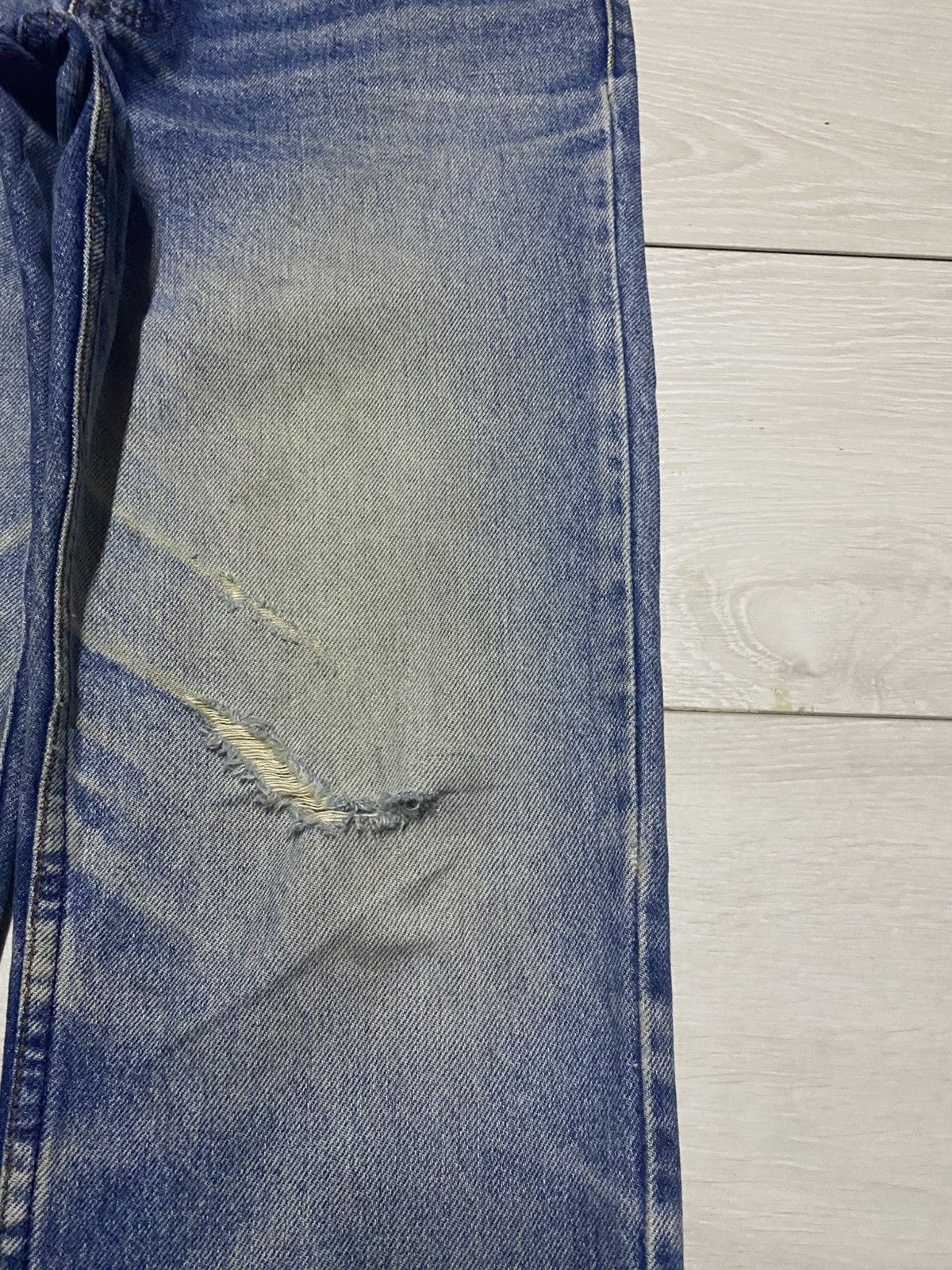 Levi's Vintage Levis 606 Faded Wash Taperred Leg Jeans Size US 30 / EU 46 - 7 Thumbnail