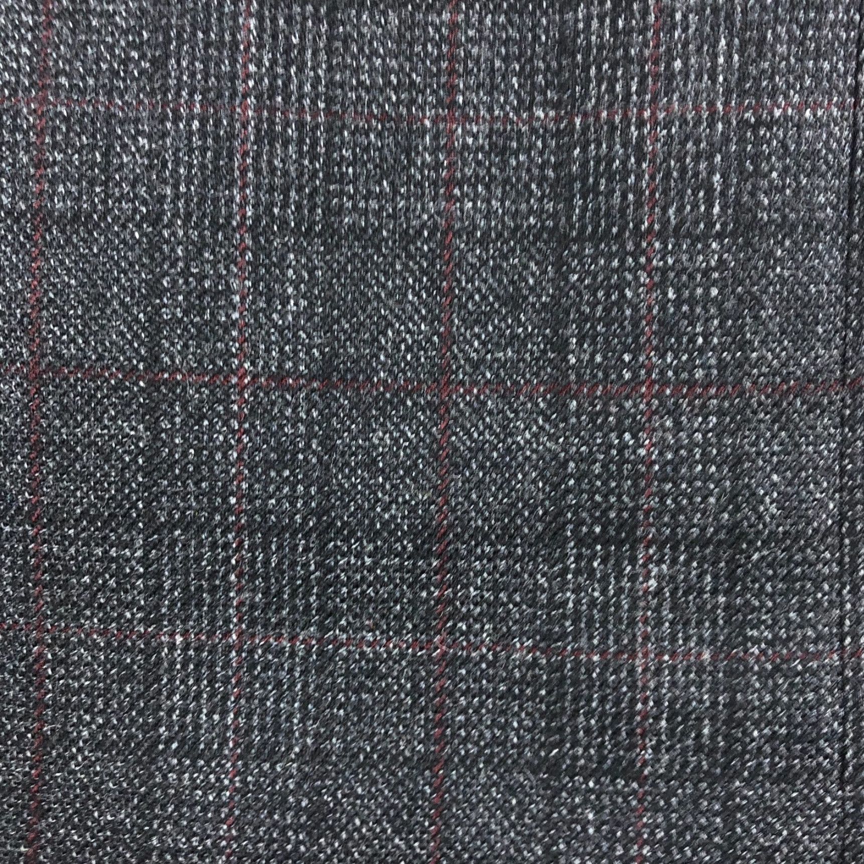 Ermenegildo Zegna Ermenegildo Zegna Blazer Wool Cashmere Mila Glen Check 38R Notch Two-Button Mens мод Size 38R - 4 Thumbnail