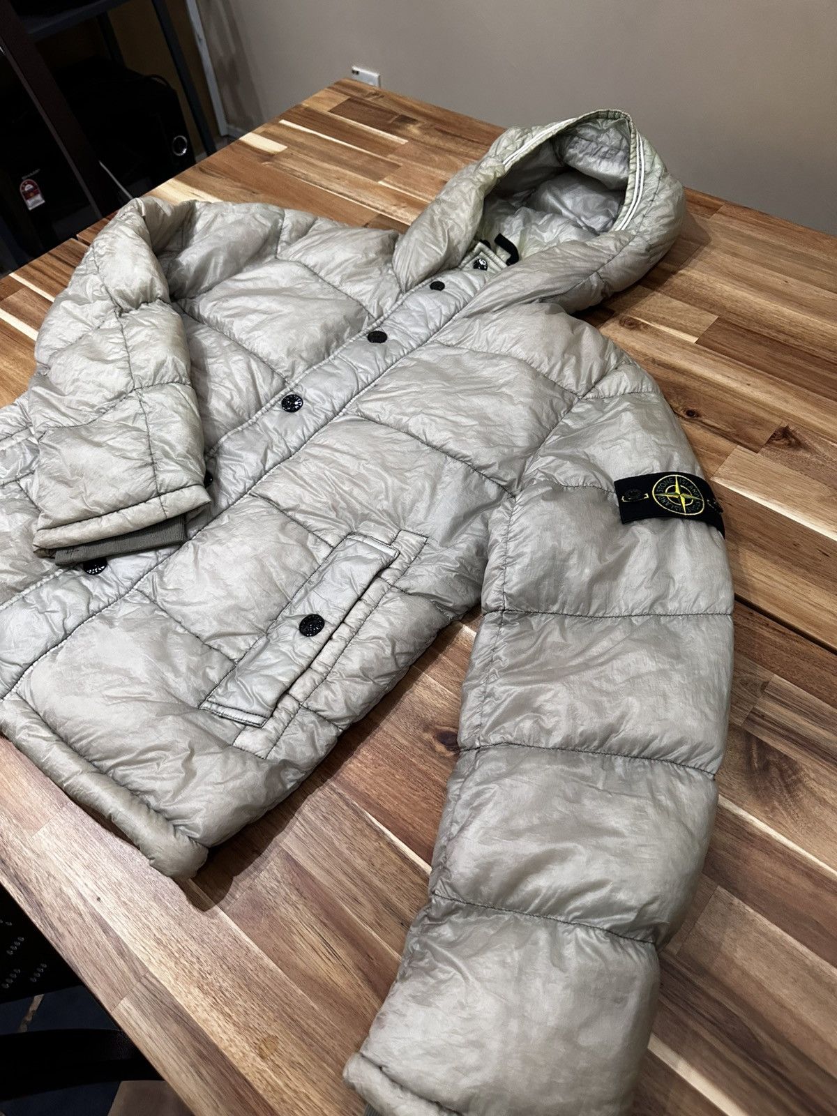 Stone Island STONE ISLAND GARMENT DYED DOWN 26 GR X SQM-N Puffer Jacket Size US S / EU 44-46 / 1 - 24 Thumbnail