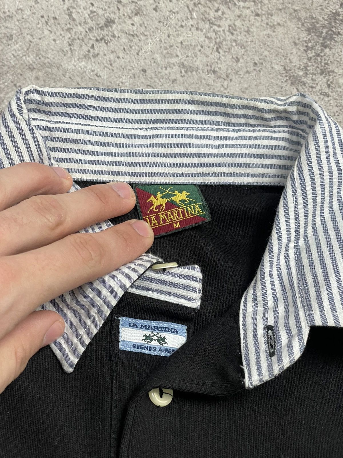 La Martina La Martina longsleeve polo tee t-shirt vintage 90s y2k Size US M / EU 48-50 / 2 - 7 Thumbnail
