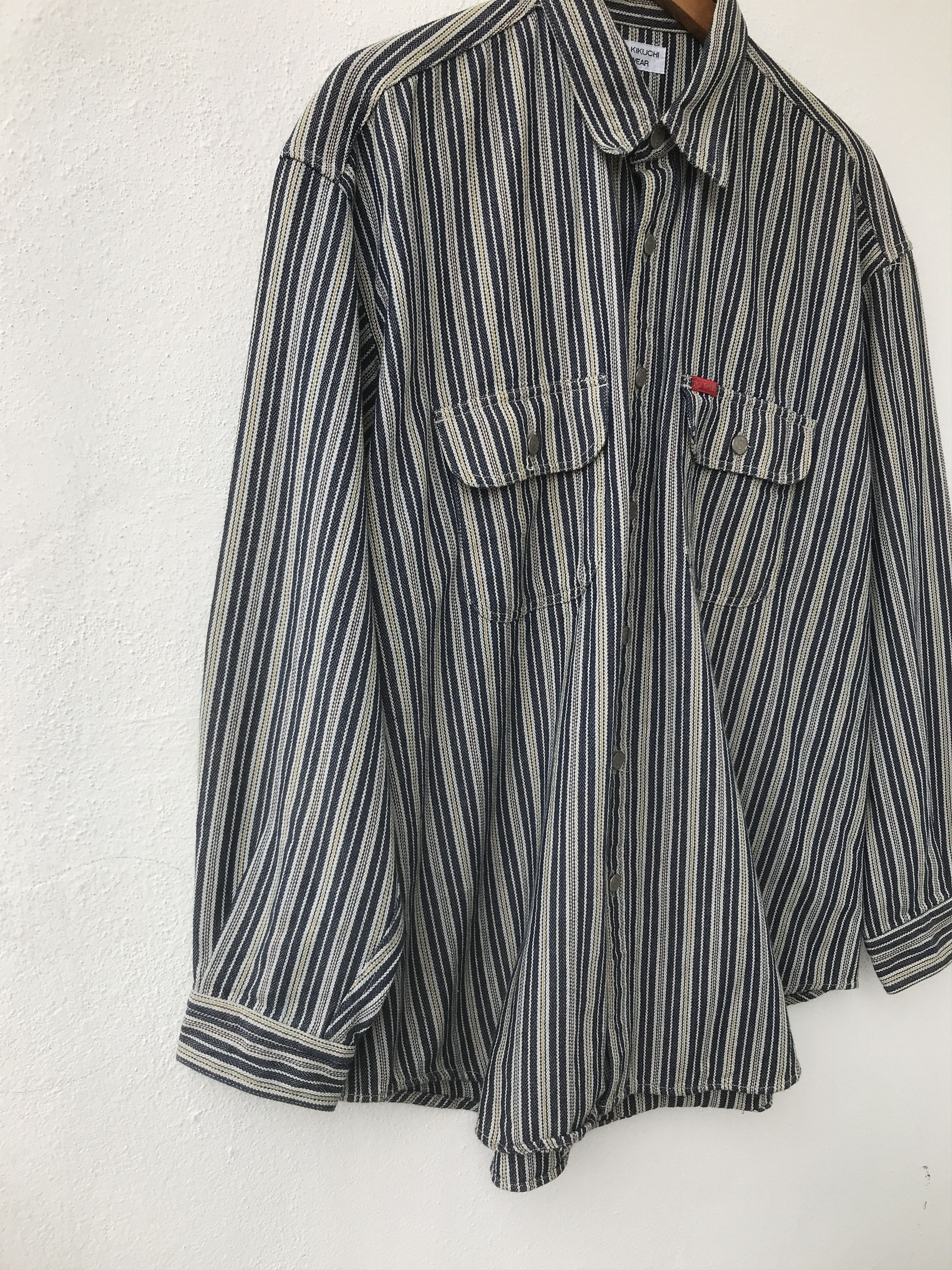 Takeo Kikuchi Takeo Kikuchi workwear shirt Size US XL / EU 56 / 4 - 2 Thumbnail