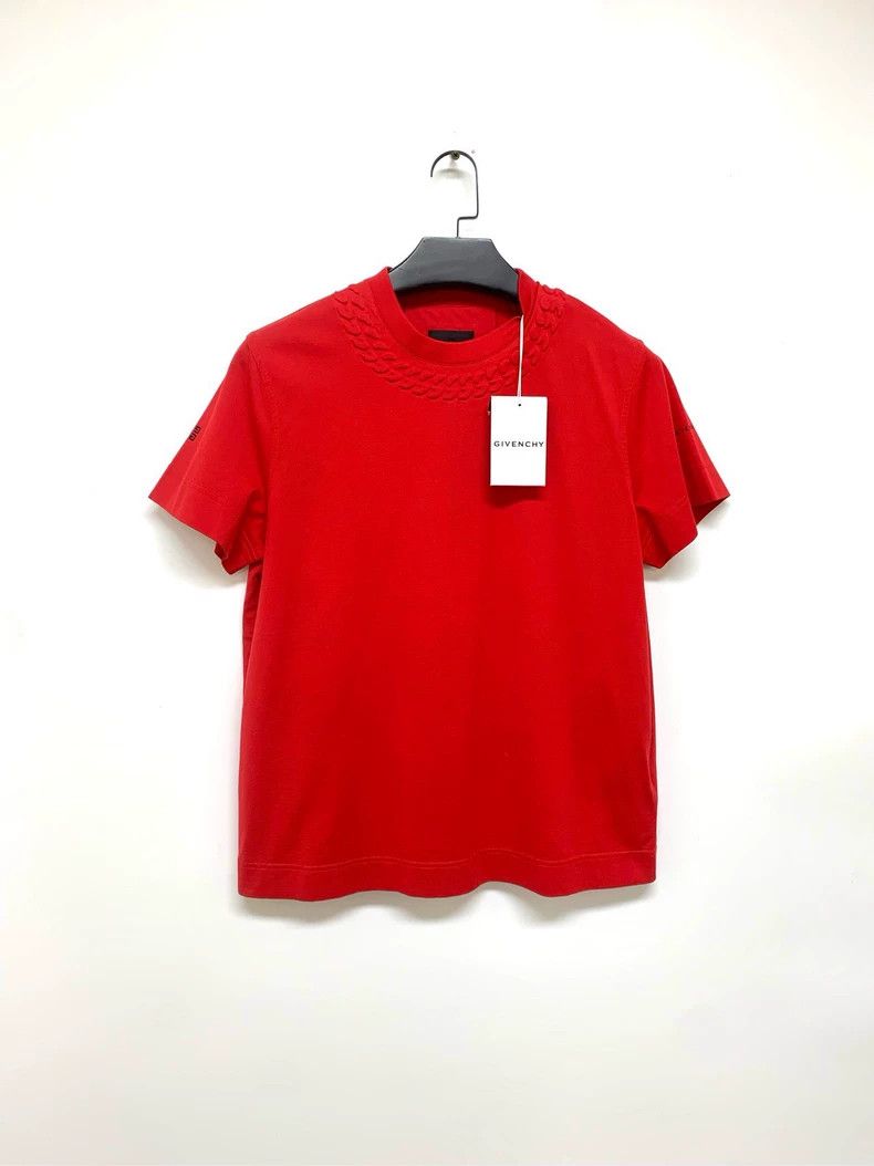 Givenchy Givenchy Red Short Sleeve T-Shirt 2506-Nextarrow Size US XS / EU 42 / 0 - 1 Thumbnail