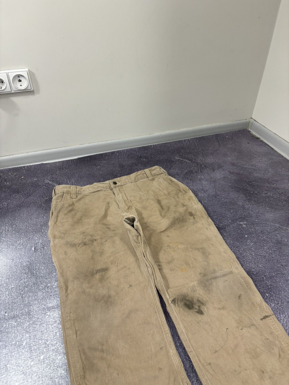 Carhartt Vintage Carhartt Y2K Distressed Skate Baggy Chino Pants Size US 38 / EU 54 - 10 Thumbnail