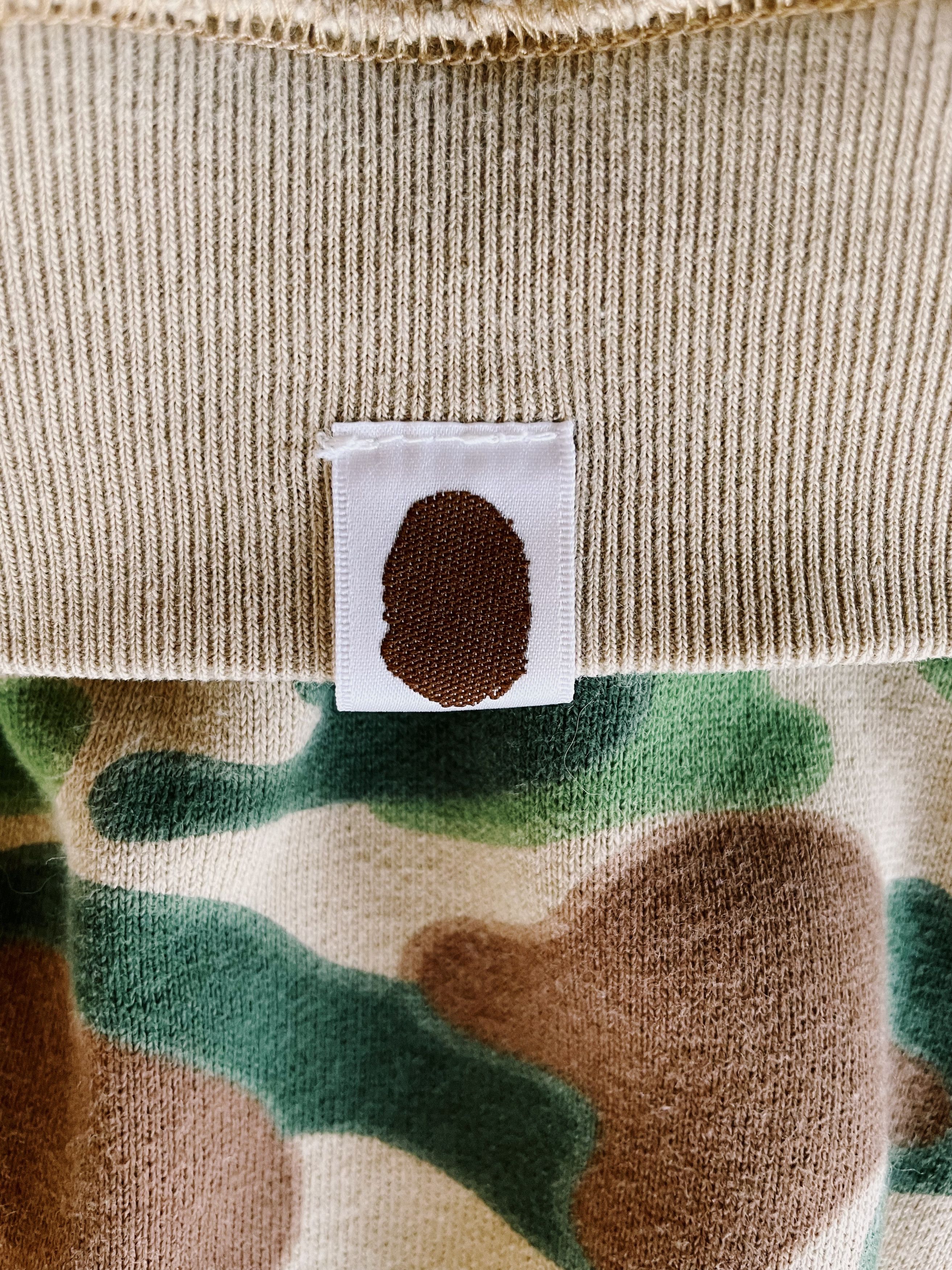 Bape Vintage Y2K Bape A Bathing Ape Puzzle Camo Full zip Hoodie Size US L / EU 52-54 / 3 - 7 Thumbnail