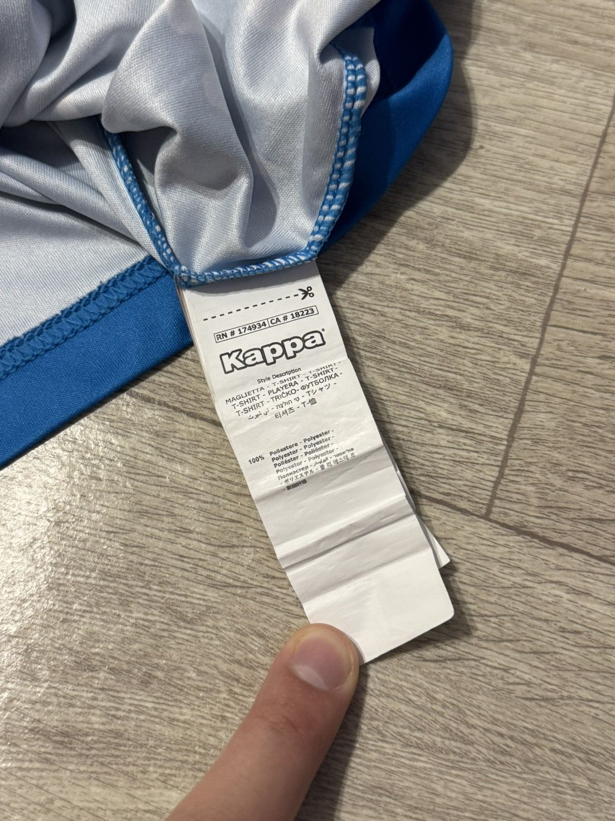 Kappa 🔷Kappa Napoli 2018/19 Soccer jersey🔷 Size US S / EU 44-46 / 1 - 5 Thumbnail