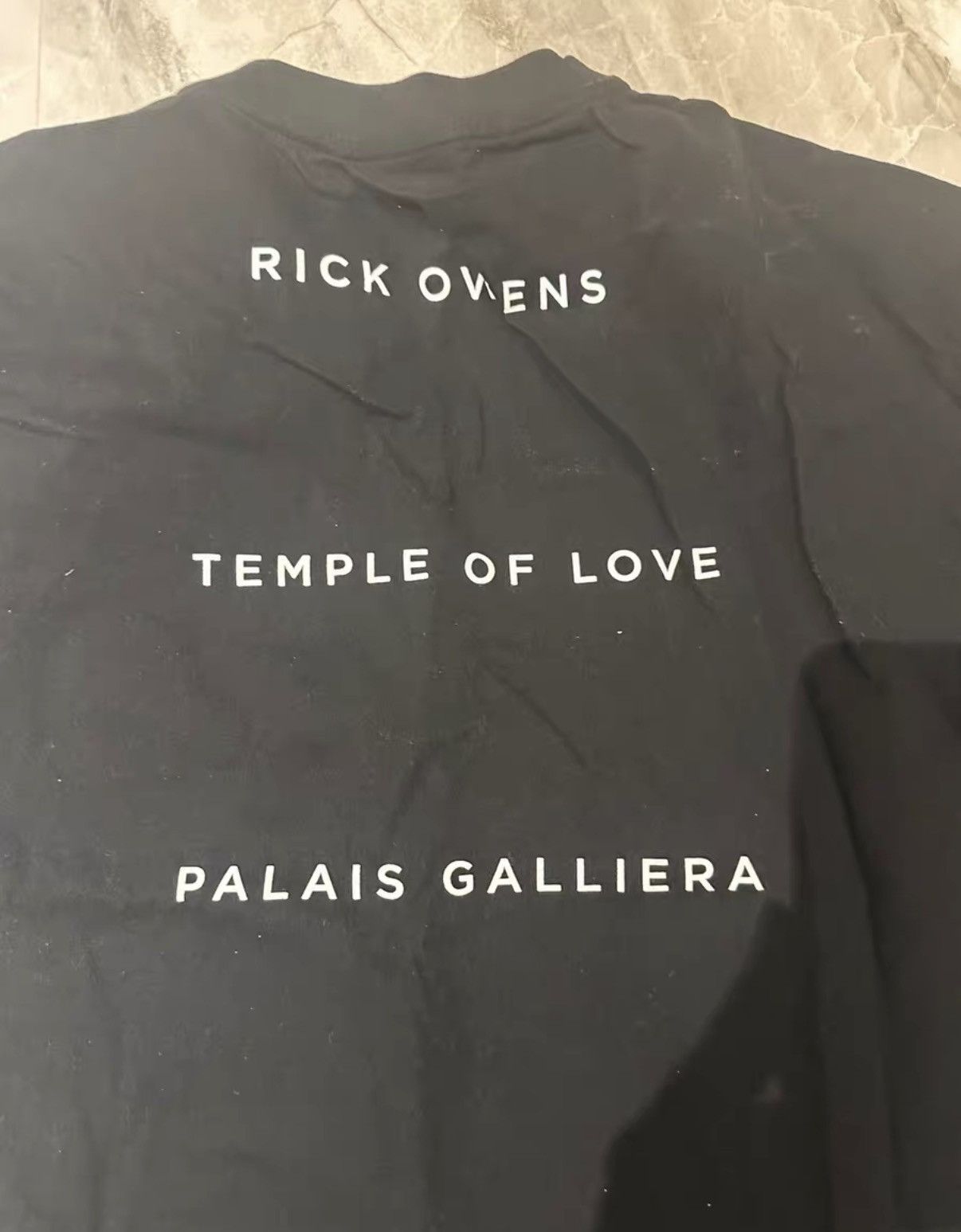 Rick Owens Rick Owens Paris limited edition T-shirt Size US XL / EU 56 / 4 - 3 Thumbnail