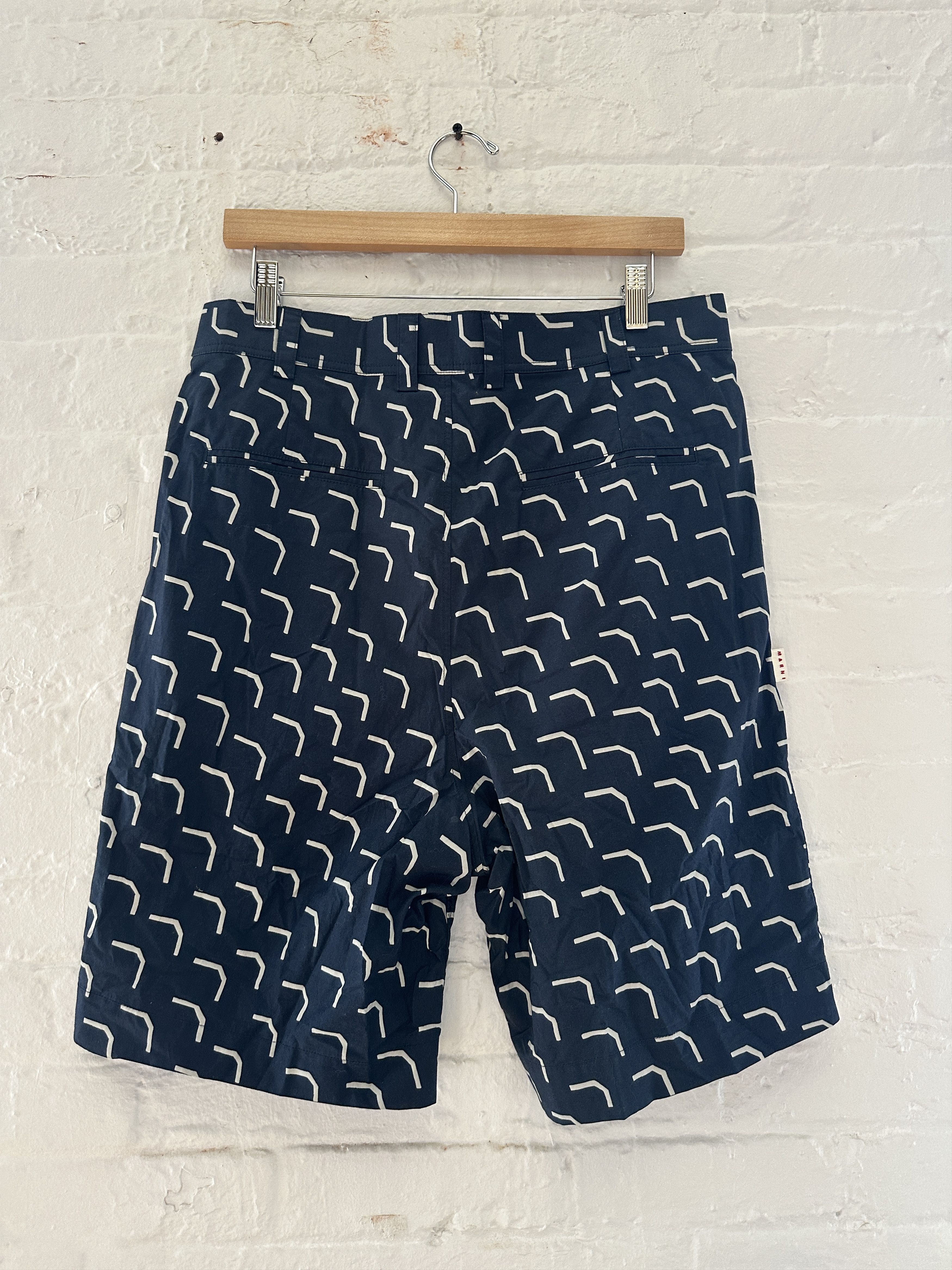 Marni Marni Abstract Pattern Shorts Size US 32 / EU 48 - 4 Thumbnail