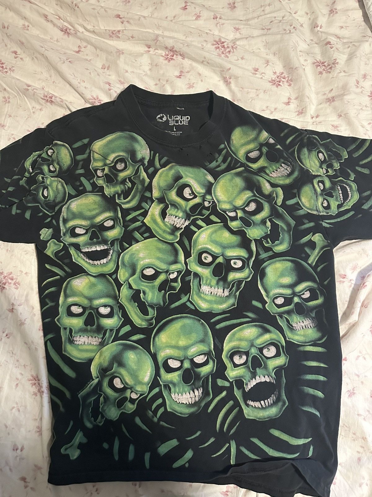 Liquid Blue Liquid Blue Skull Tee Size US L / EU 52-54 / 3 - 1 Thumbnail