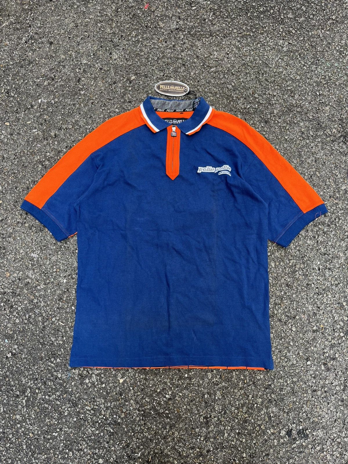 Marc Buchanan Vintage 90s Y2K Marc Buchanan Pelle Pelle Polo Shirt Baggy Size US M / EU 48-50 / 2 - 2 Thumbnail