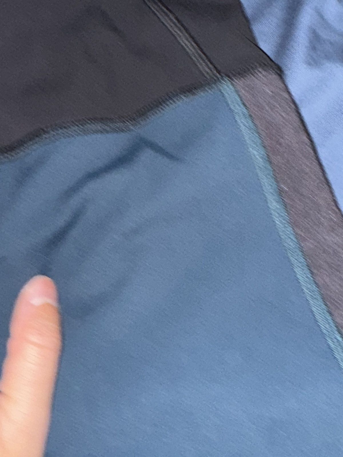 Lululemon Lululemon Multicolor Leggings Black & Blue Size 26" / US 2 / IT 38 - 3 Thumbnail