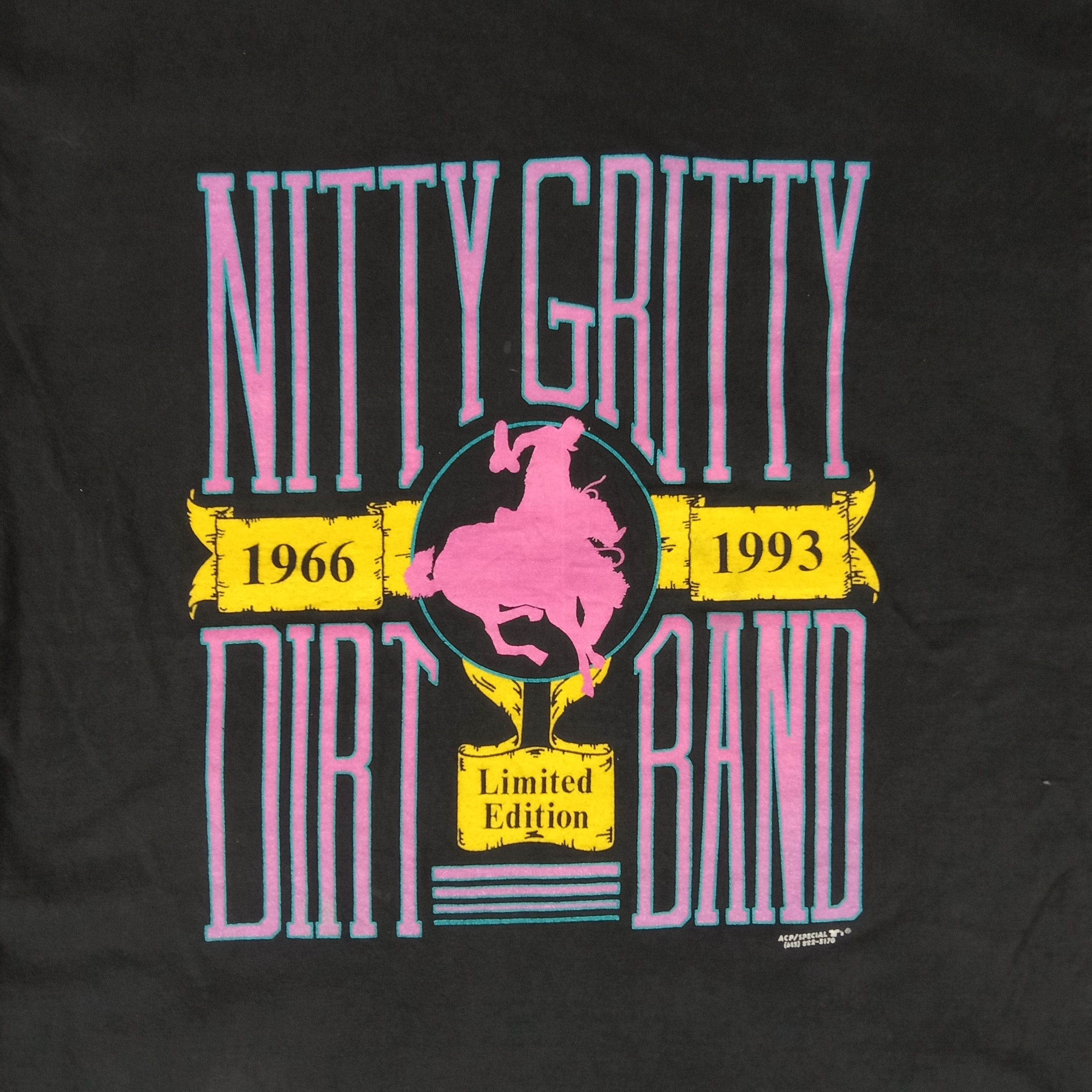 Band Tees × Vintage Nitty Gretty Dirt Band American Rock Tshirt Size US M / EU 48-50 / 2 - 2 Thumbnail