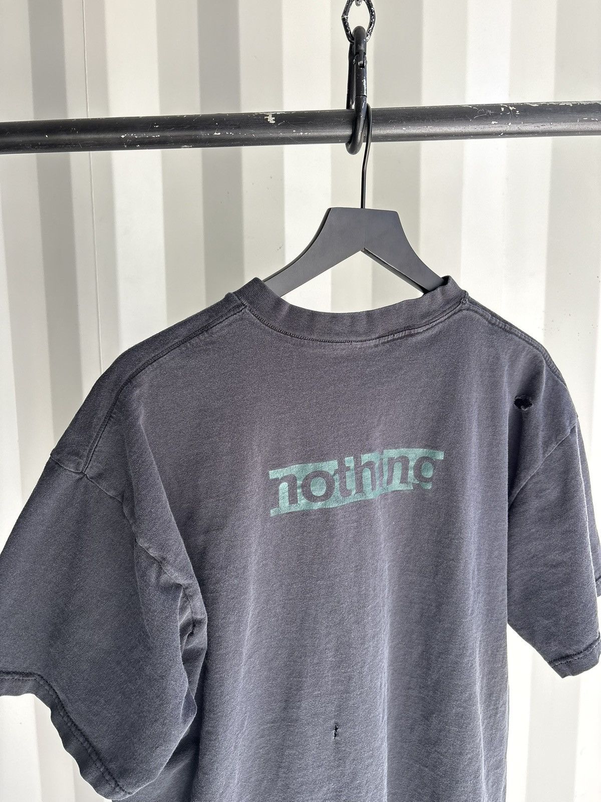 Band Tees Vintage Nine Inch Nails Shirt Faded Distressed Grunge Band Size US XL / EU 56 / 4 - 4 Thumbnail