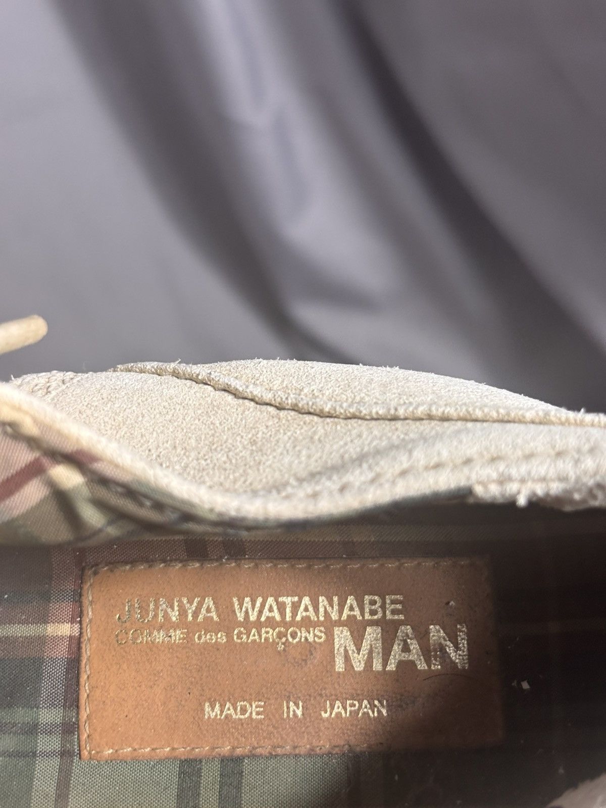 Junya Watanabe Junya Watanabe x Comme Des Garçons Suede Shoes Size US 5.5 / EU 38 - 2 Thumbnail
