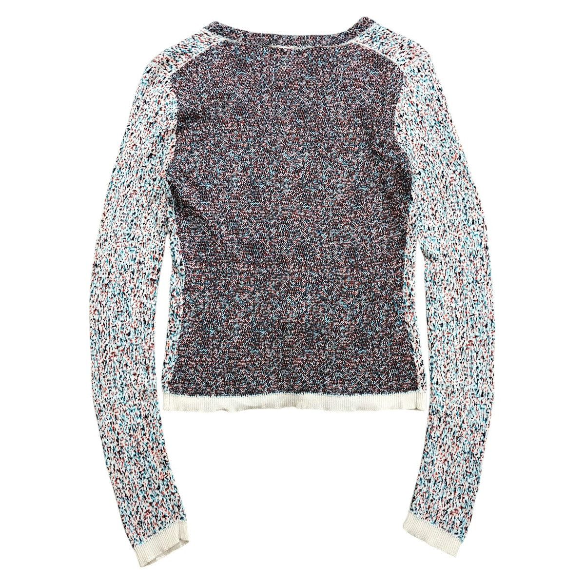 Dior Christian Dior Multicolor Speckled Knit Cardigan Luxury Size XS / US 0-2 / IT 36-38 - 13 Thumbnail