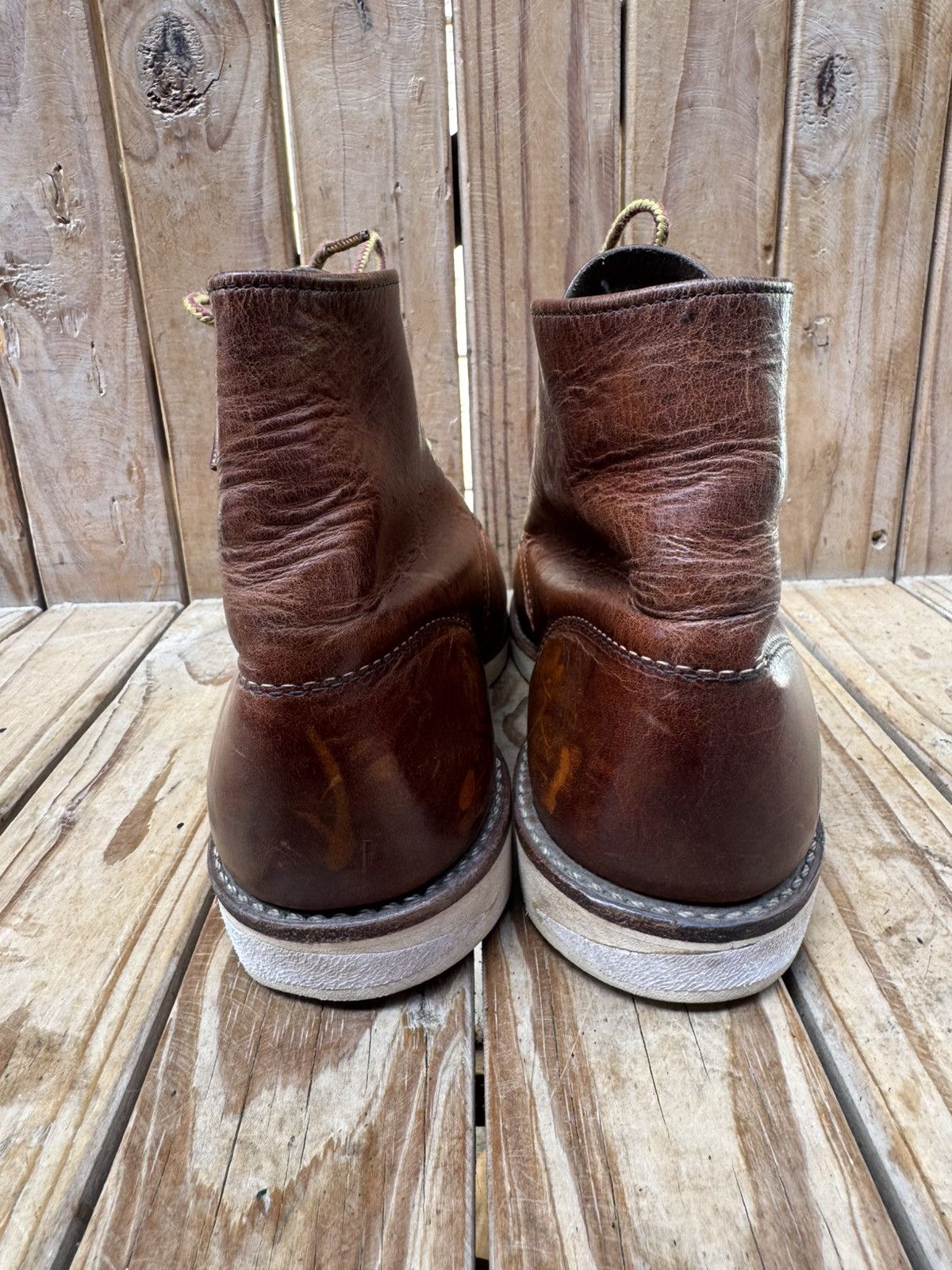 Red Wing Red Wing 9111 Chukka Brown leather boots EUR 41.5 UK 7.5 Size US 8.5 / EU 41-42 - 22 Thumbnail