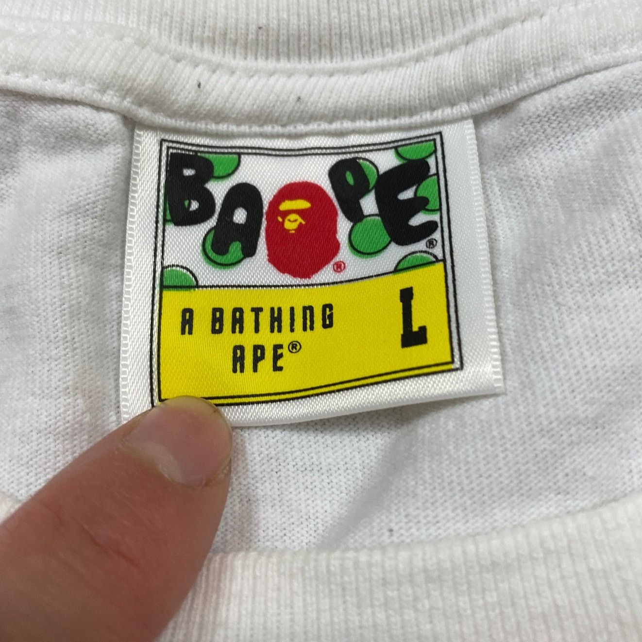 Bape ABC Camo By Bathing Ape Tee Size US L / EU 52-54 / 3 - 6 Thumbnail