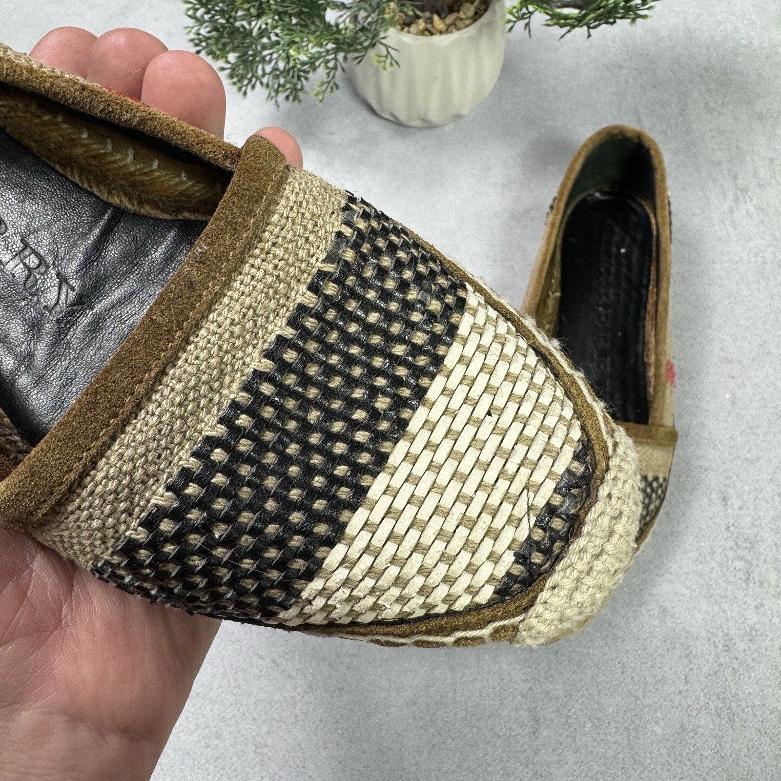 Burberry Burberry Espadrille Womens Check Size 35 US 5 Size US 5 / IT 35 - 6 Thumbnail