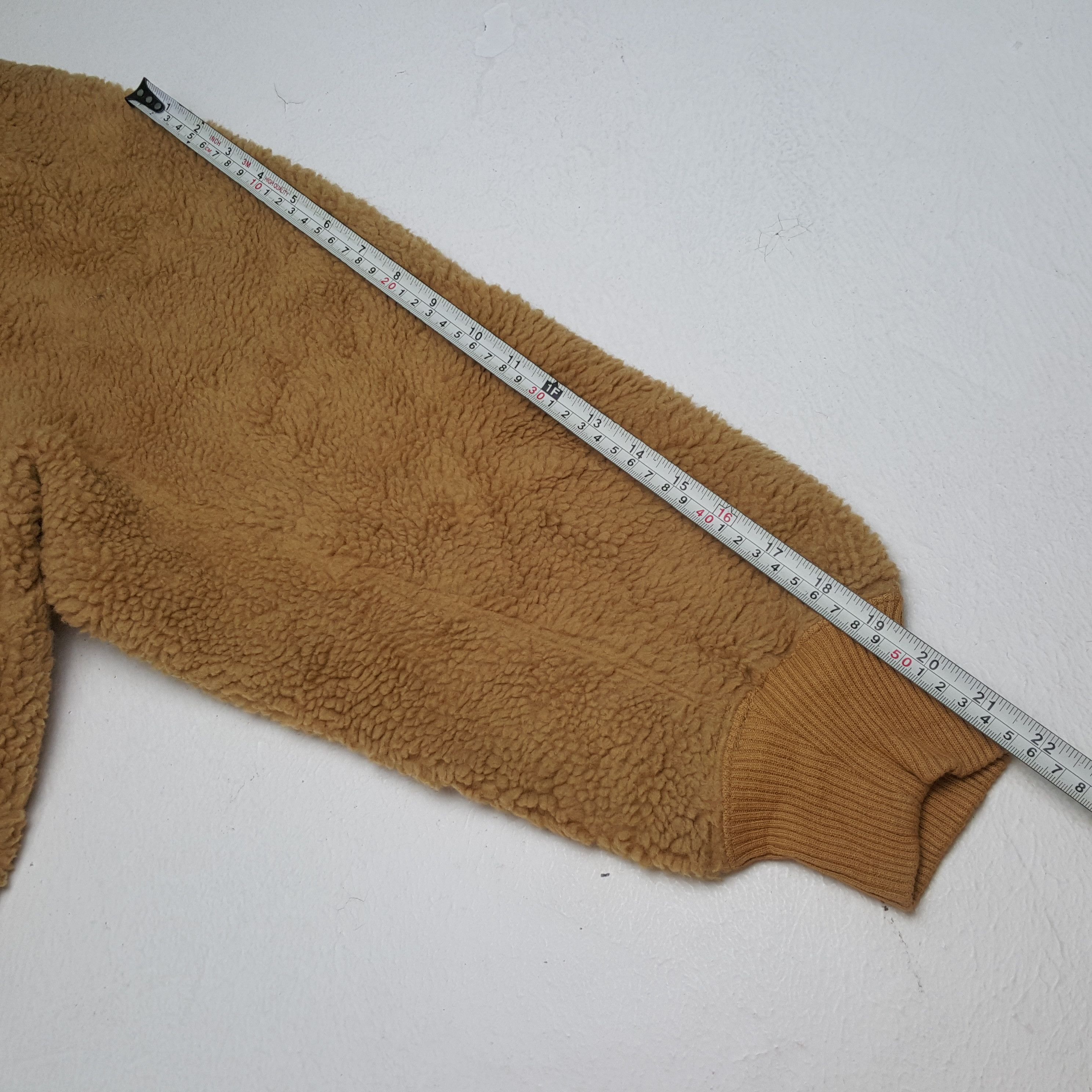 Japanese Brand × Uniqlo × Vintage UNIQLO x Custom Art UNDERCOVER Logo Style Sherpa Jacket Size L / US 10 / IT 46 - 6 Thumbnail