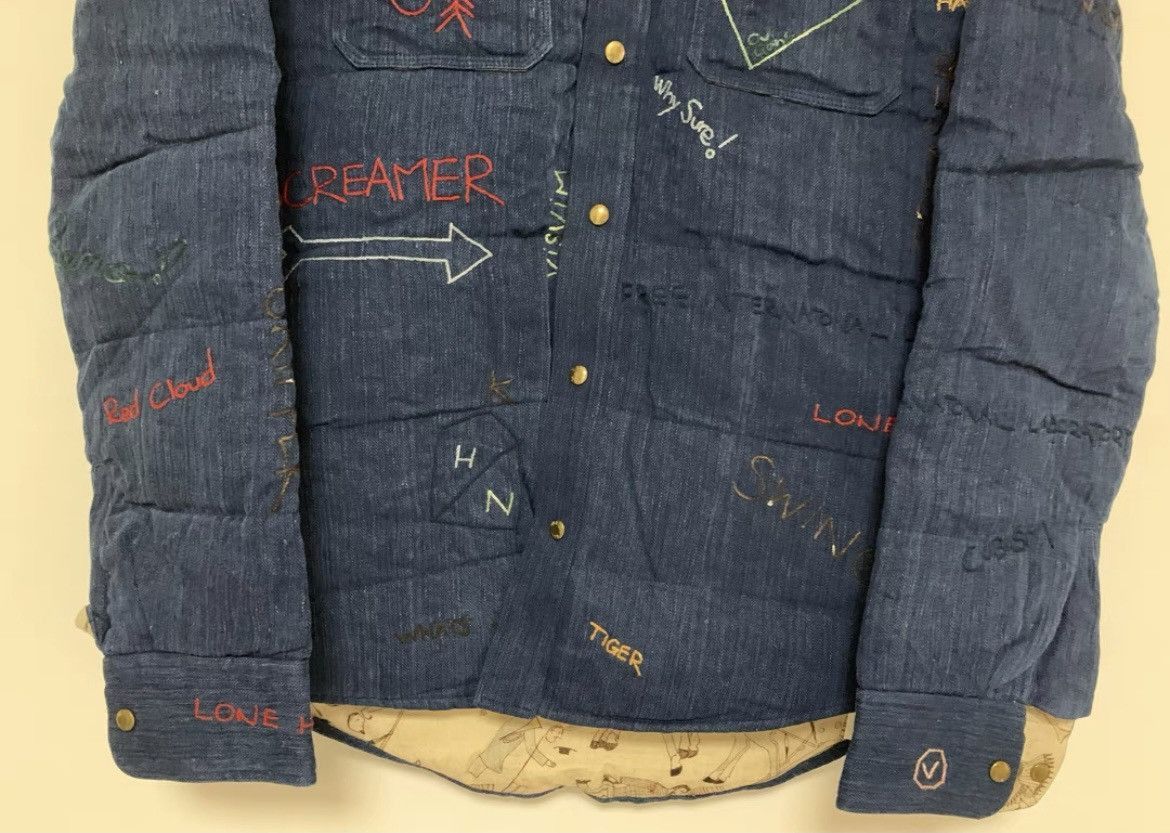 Visvim Visvimvisvim spot Kerchief down jkt Iconembroidery-2504 Size US M / EU 48-50 / 2 - 8 Thumbnail