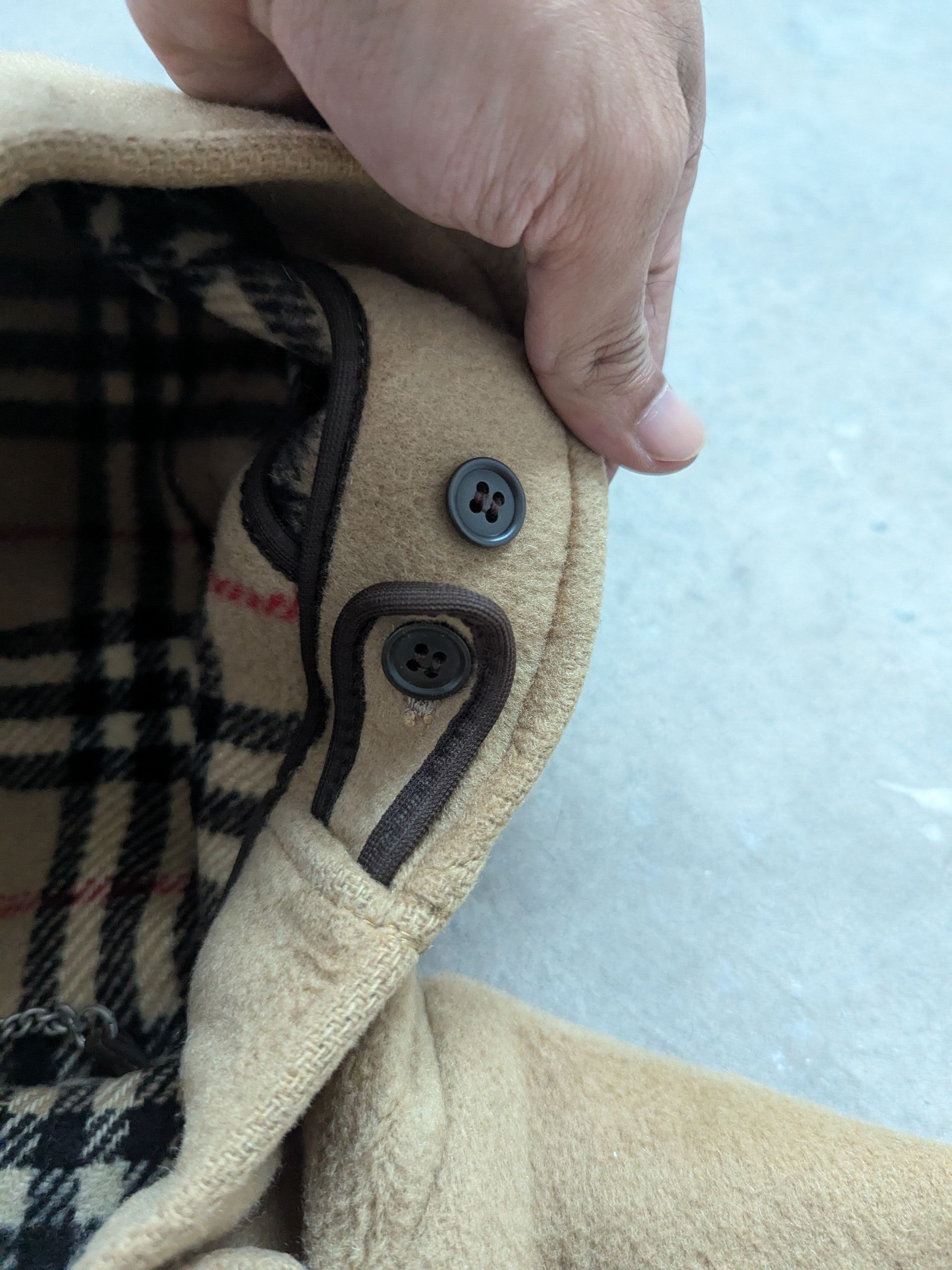 Burberry Authentic Burberry Wool Duffle Coat Hoodie Size M / US 6-8 / IT 42-44 - 11 Thumbnail