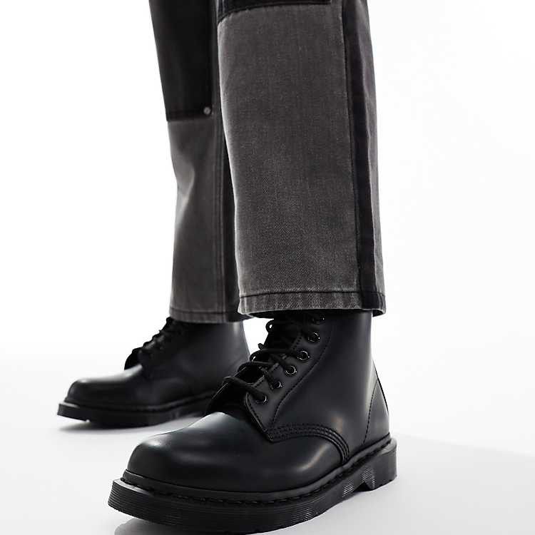 Dr. Martens AW2006 Dr.Martens Mono Leather Boots Size US 9 / EU 42 - 1 Thumbnail