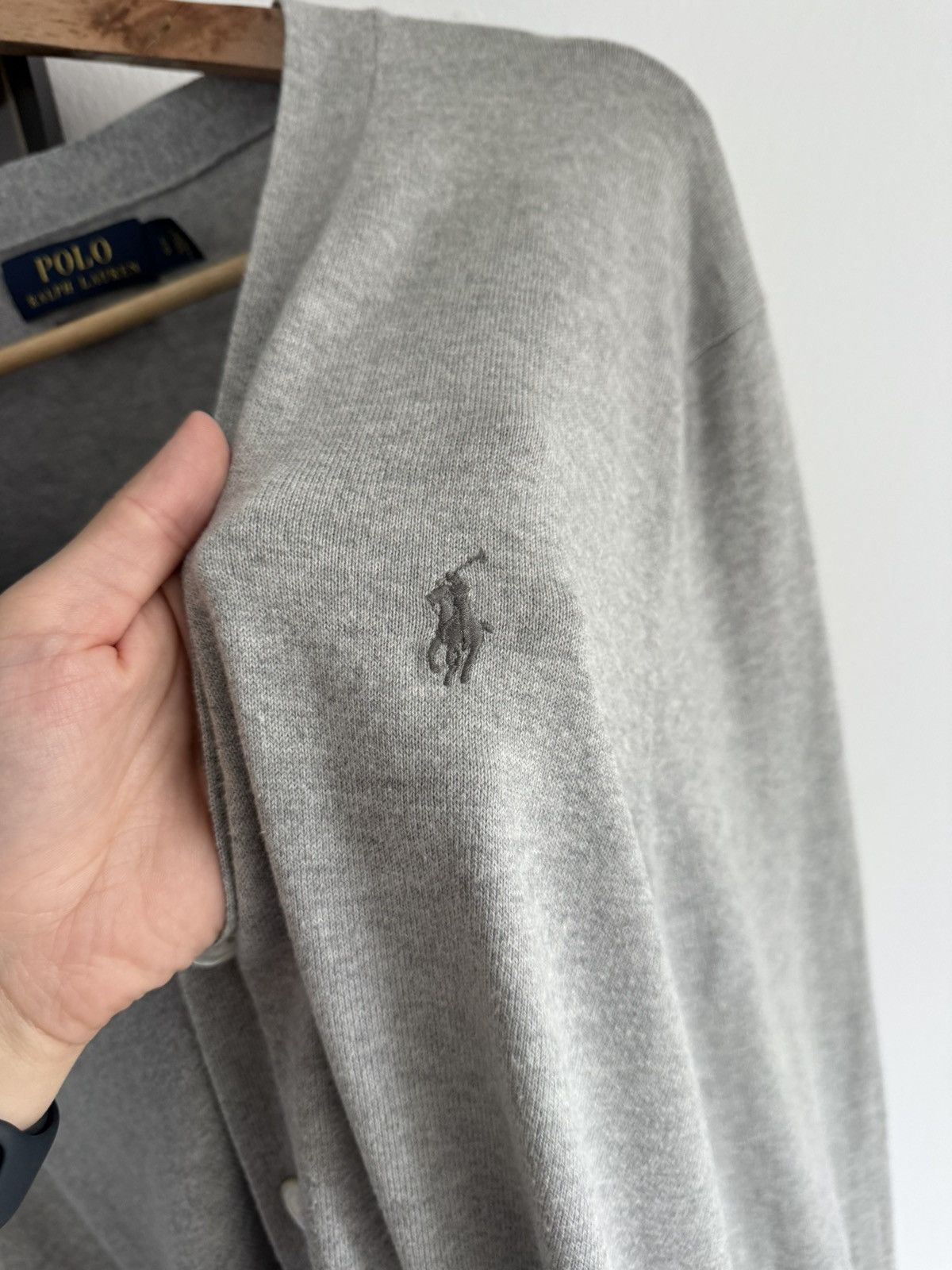 Polo Ralph Lauren Polo Ralph Lauren Cardigan Knit Pima Cotton Size US L / EU 52-54 / 3 - 3 Thumbnail