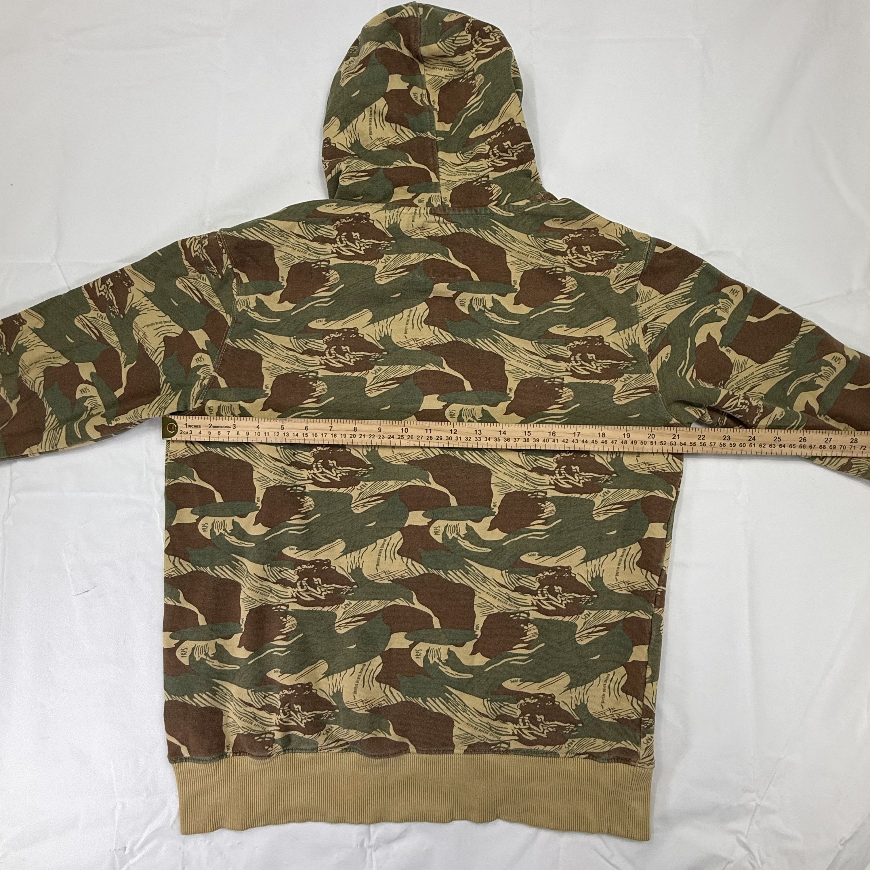 Prps Prps Goods & Co Mens Tiger Stripe Camo Pullover Hoodie Logo Size US L / EU 52-54 / 3 - 3 Thumbnail