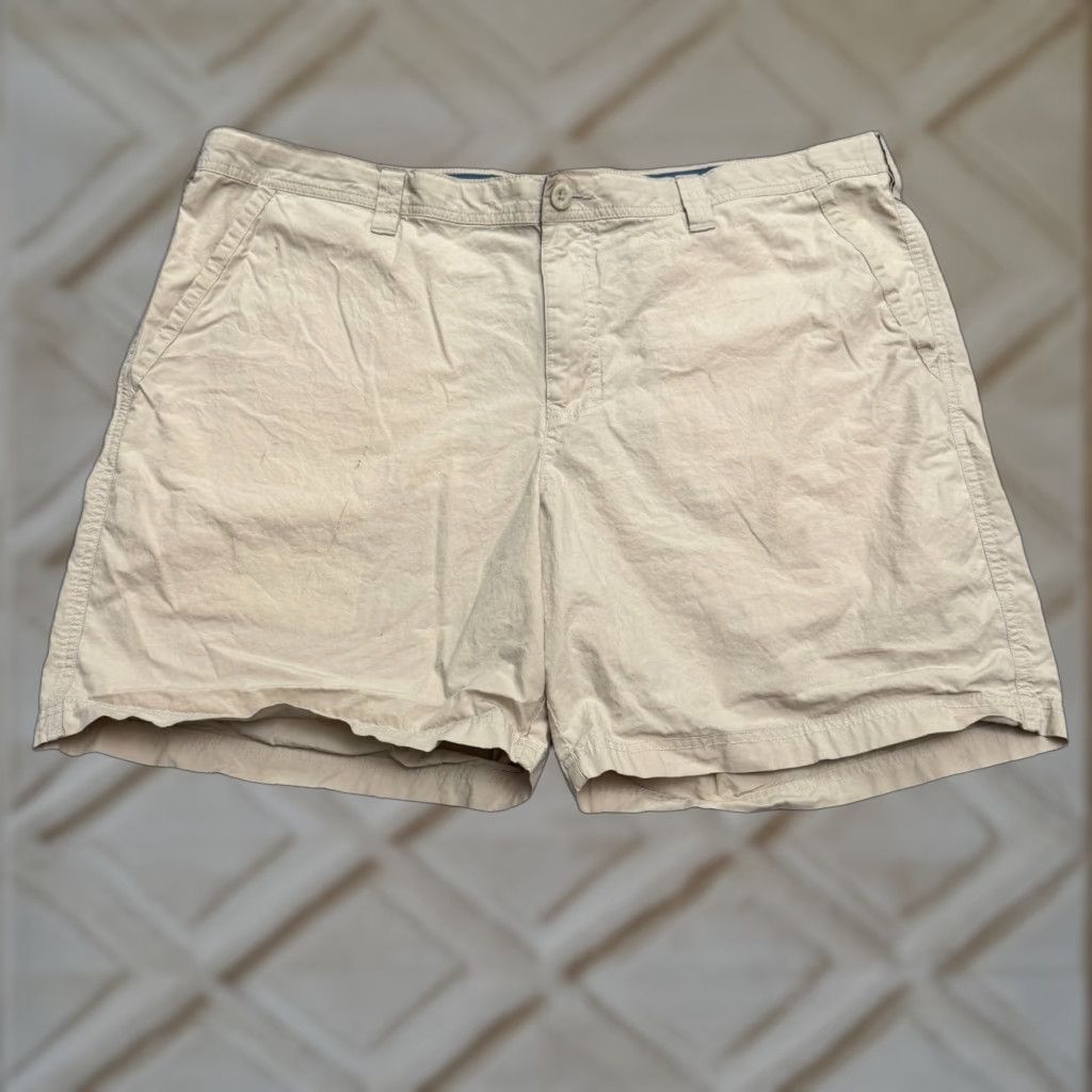 Vintage VINTAGE Columbia Bermuda Shorts Womens Plus 42 Waist 7.5 Inseam Casual Cotton Blend Brown Summer Classic Size 28" / US 6 / IT 42 - 1 Thumbnail