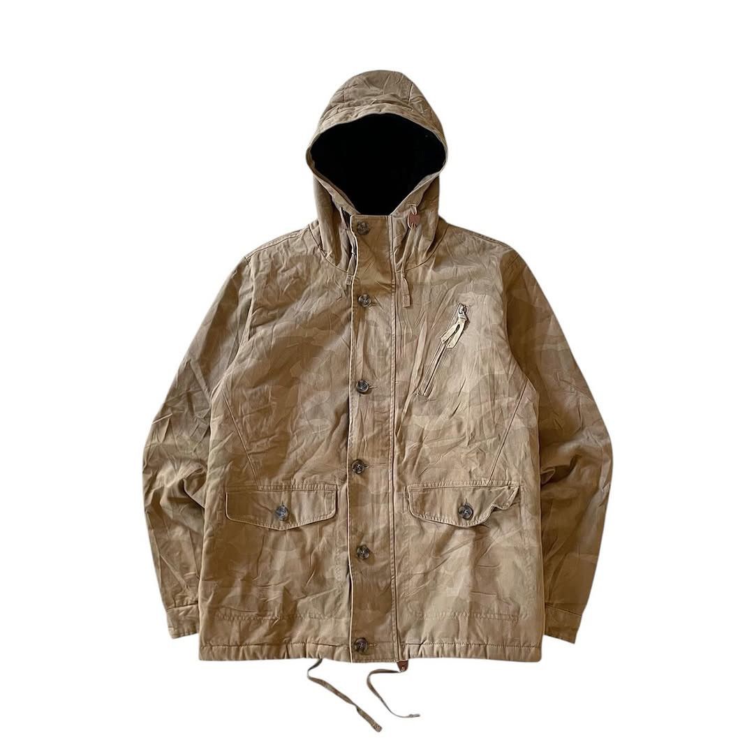 Issey Miyake × Japanese Brand × Tete Homme ⚡️QUICKSALE⚡️TETE HOMME Camo Boa Mountain Parka Jacket Size US XL / EU 56 / 4 - 1 Thumbnail