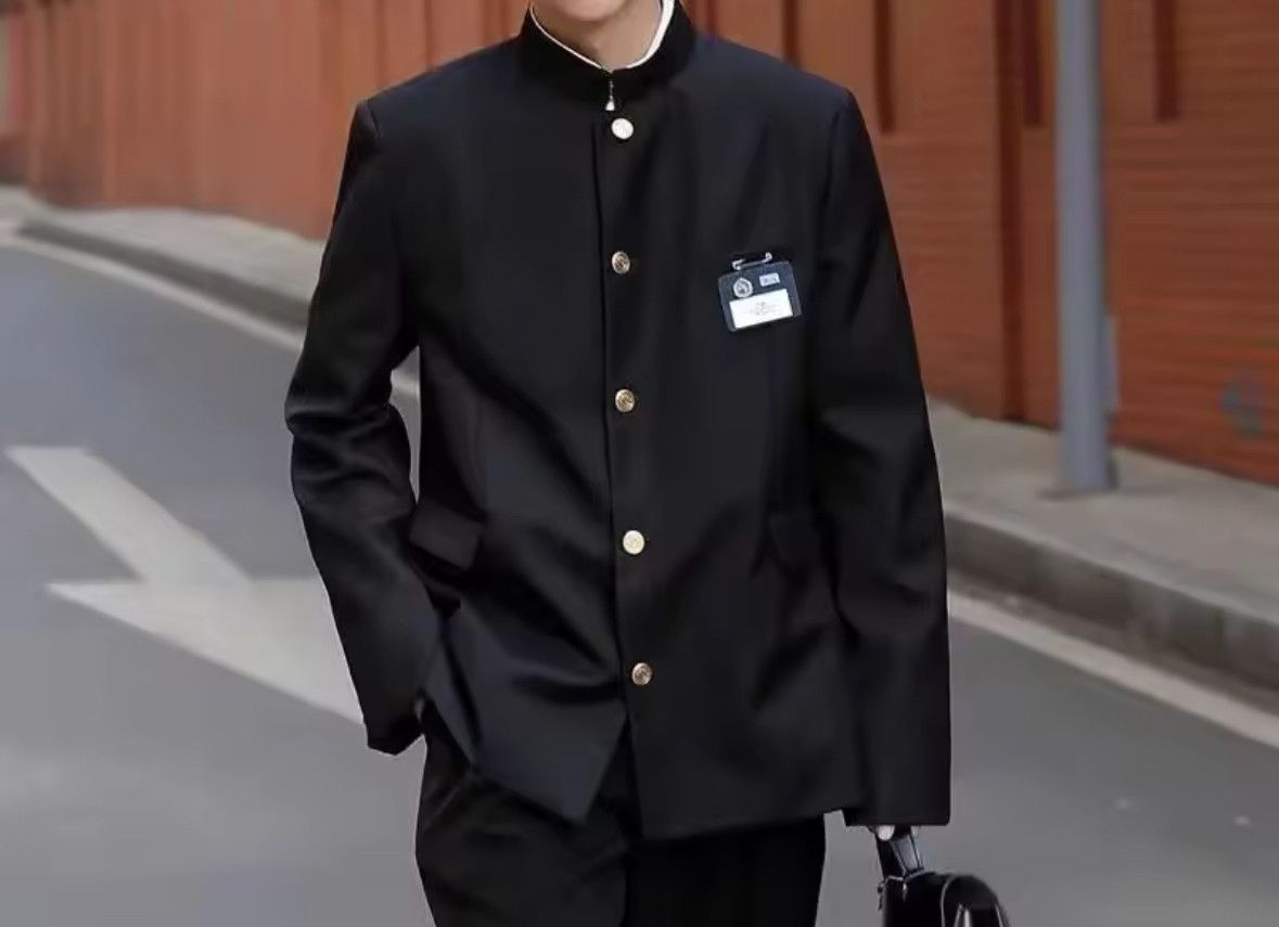 Japanese Brand Japanese Style School Uniform Dk Blazers Top With Badge Size US XL / EU 56 / 4 - 3 Thumbnail