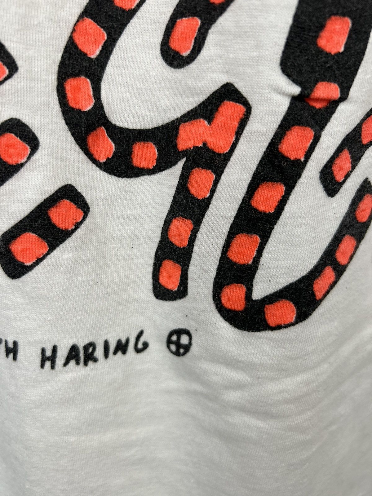 Keith Haring Vintage 80s Keith Haring Graphic Print Pop Art Willi Wear Size US M / EU 48-50 / 2 - 17 Thumbnail