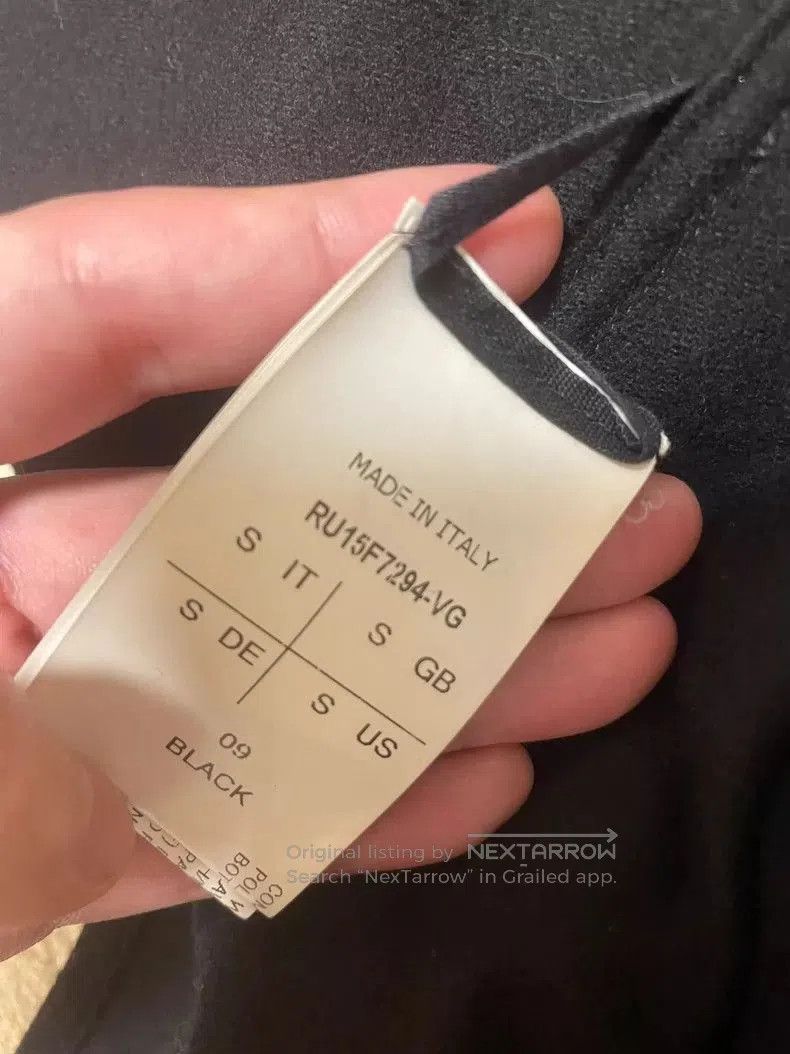 Rick Owens Rick Owens 15FW Wool Shirt. Size US S / EU 44-46 / 1 - 5 Thumbnail