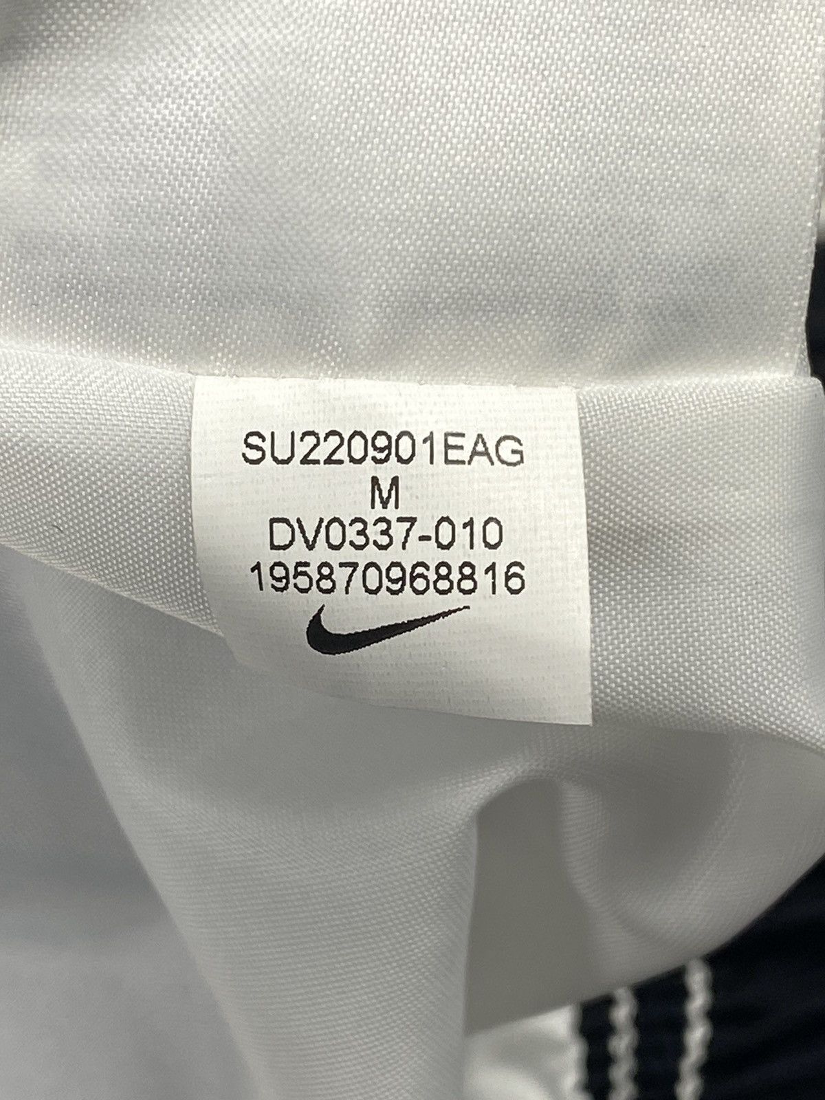 Nike New Nike Swoosh Big Logo Nylon Y2K Drill Jacket Bomber Size M / US 6-8 / IT 42-44 - 18 Thumbnail