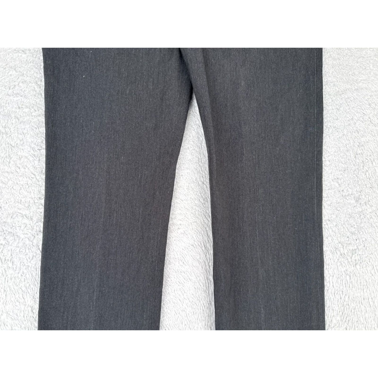 Ralph Lauren Lauren Ralph Lauren Pants Women 6P Gray Cotton Twill Low Rise 29x27 Straight Leg Chino Pockets Zipper Size 28" / US 6 / IT 42 - 3 Thumbnail