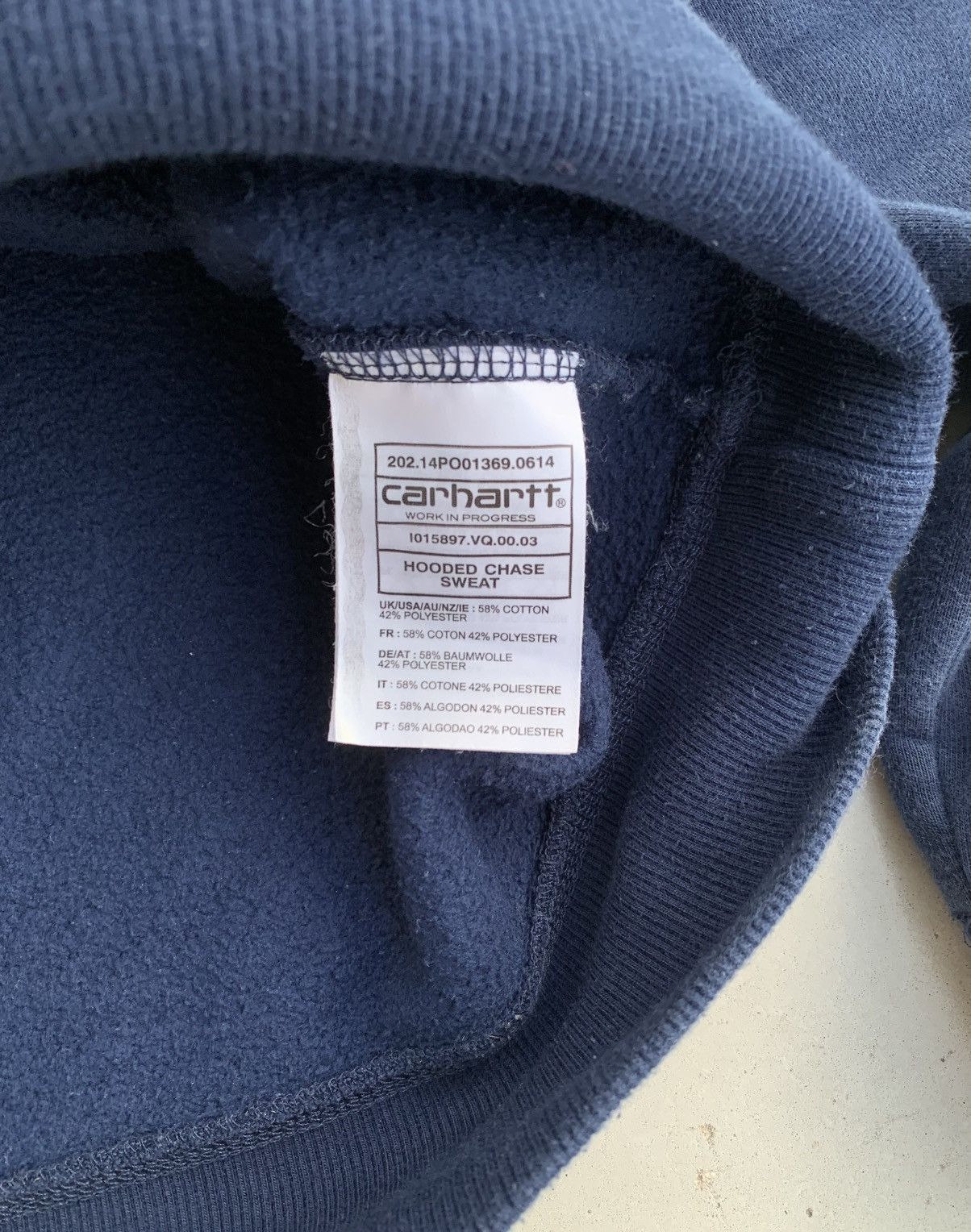 Carhartt Carhartt Chase Sweat Hoodie Vintage Sk8 Style Casual Size US L / EU 52-54 / 3 - 7 Thumbnail