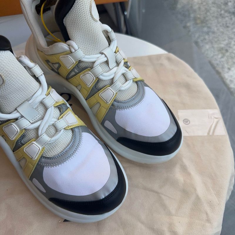 Louis Vuitton Louis Vuitton Archlight Wave Sneakers in Blue White Yellow Size US 7.5 / EU 40-41 - 8 Thumbnail